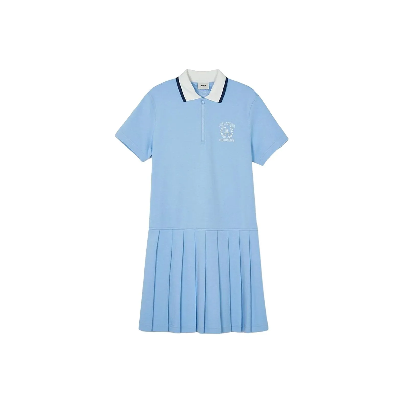 MLB Короткий рукав Платье Женское Синий