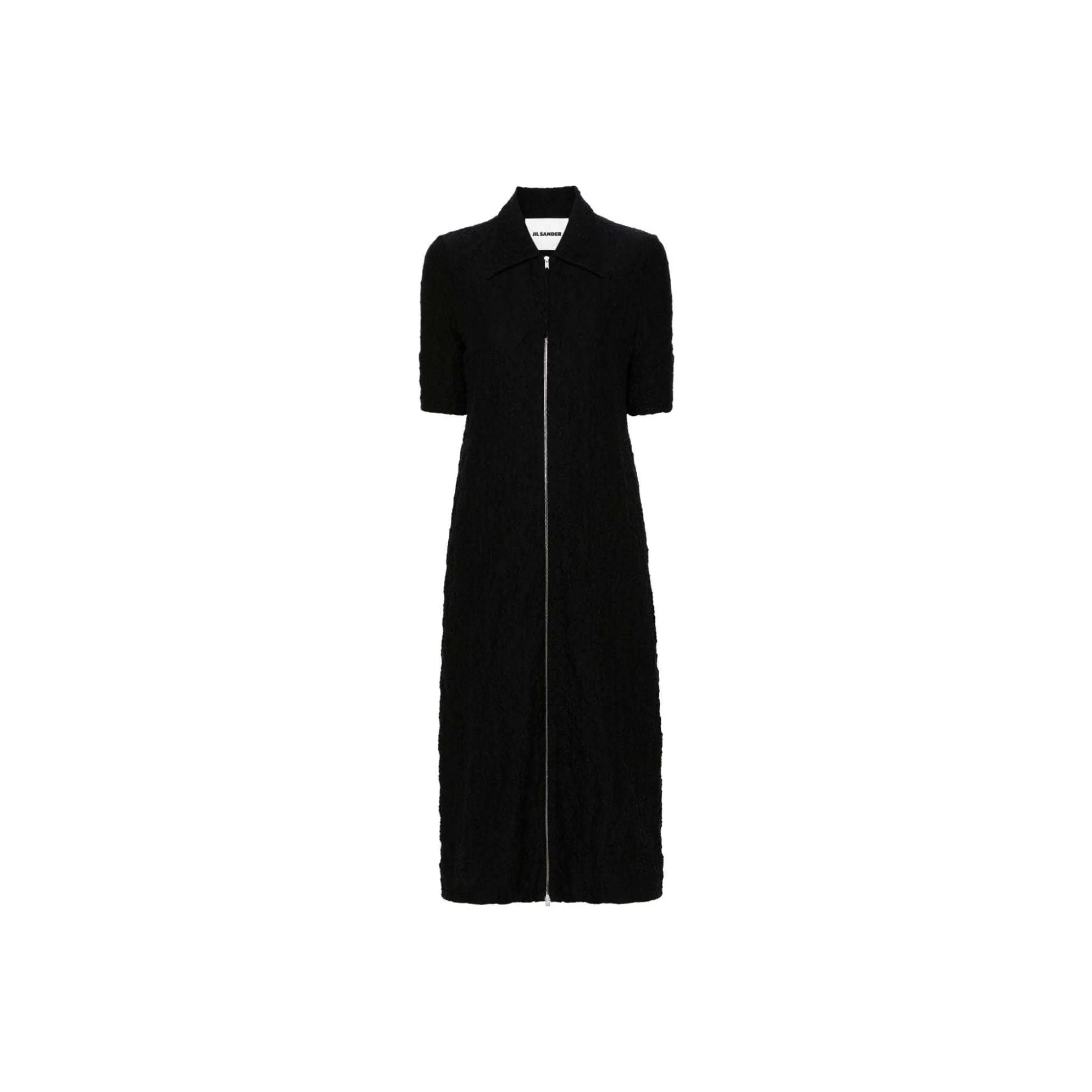 JIL SANDER Textured Mid length Dress