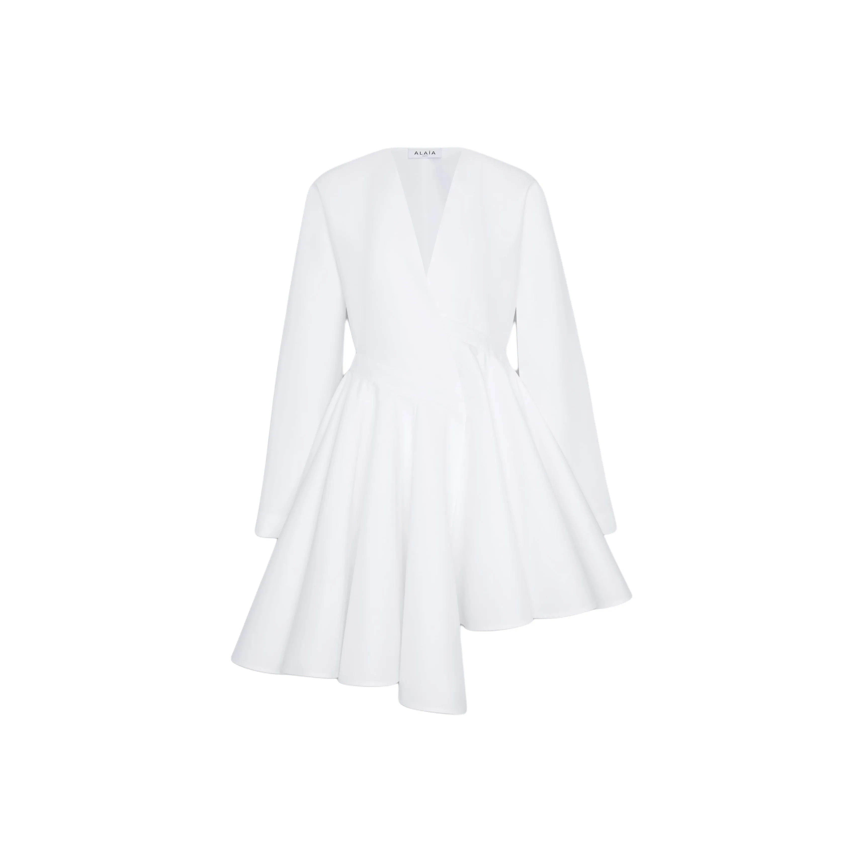 Alaïa Asymmetric Mini Dress
