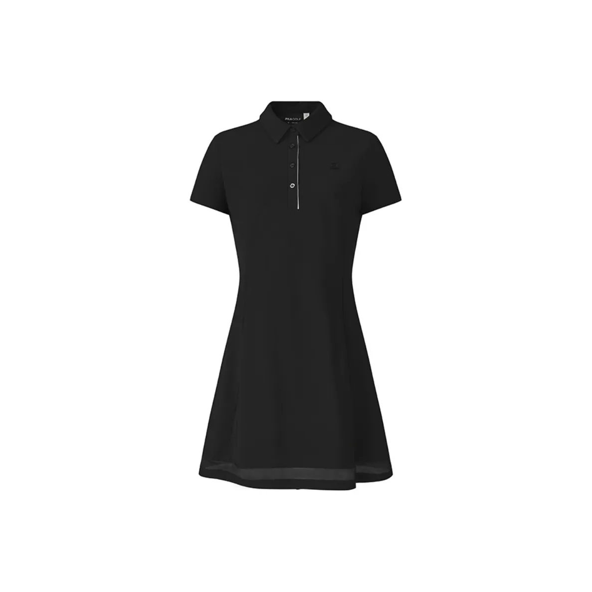 FILA Golf Series Short Sleeved Dress Women's Pitch Black BK
