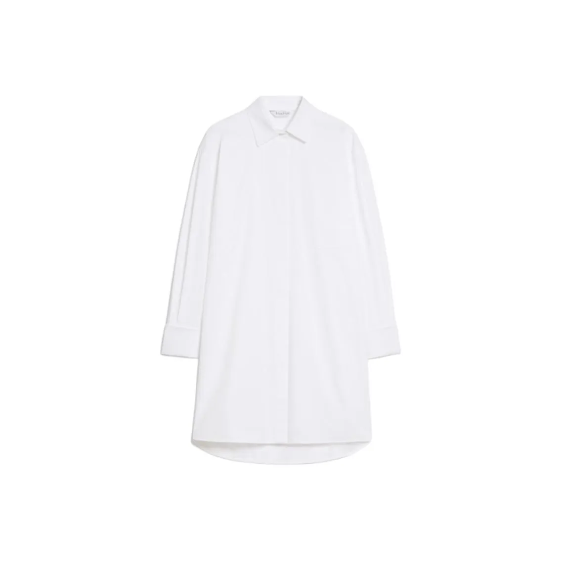 MaxMara Collared Long Sleeve Shirt Dress
