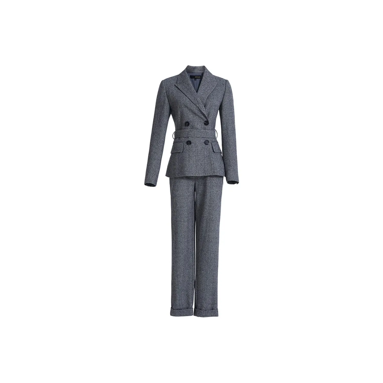 ROEYSHOUSE Бизнес-костюм женский серый
