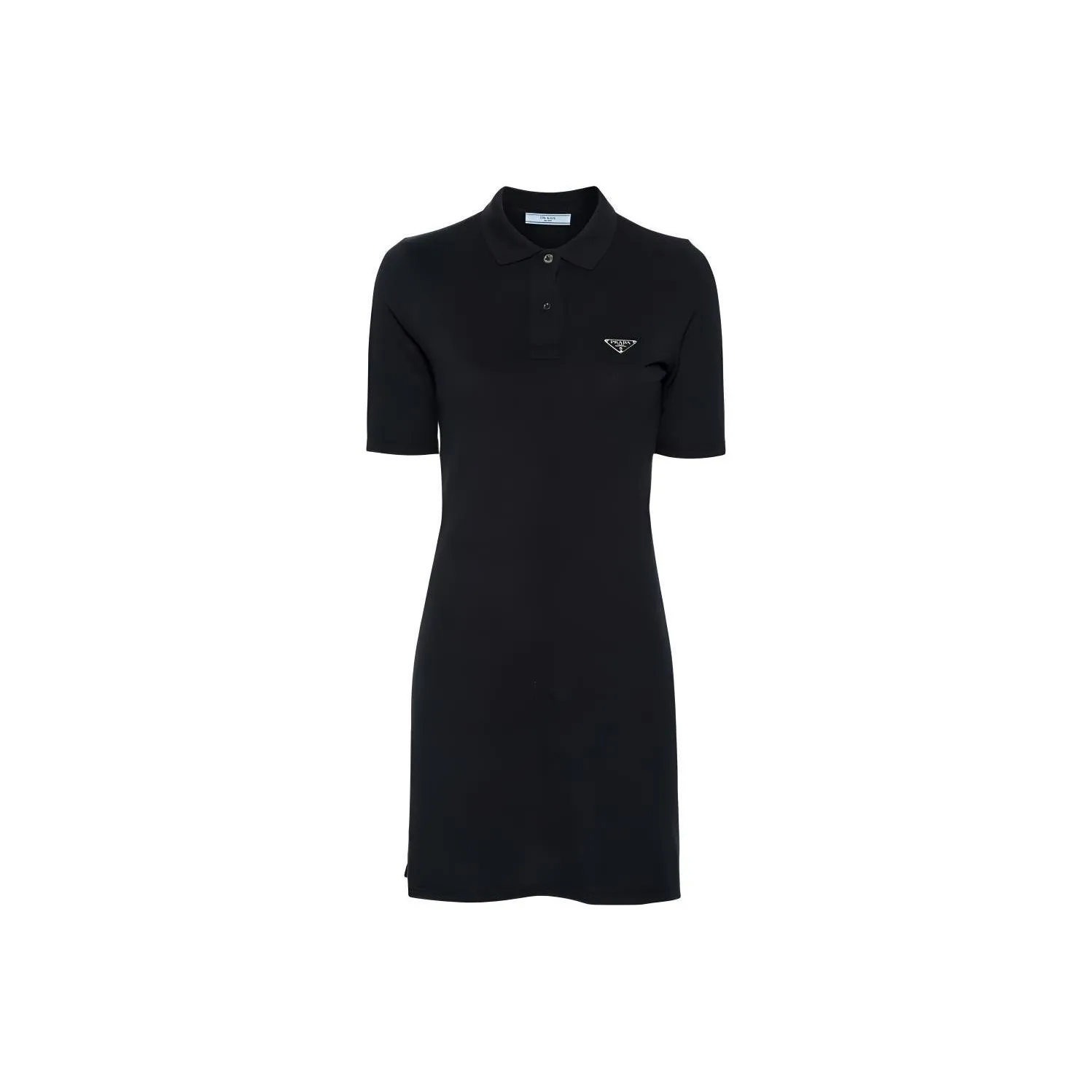 PRADA SS24 Short Sleeved Dress Women's Marine Blue