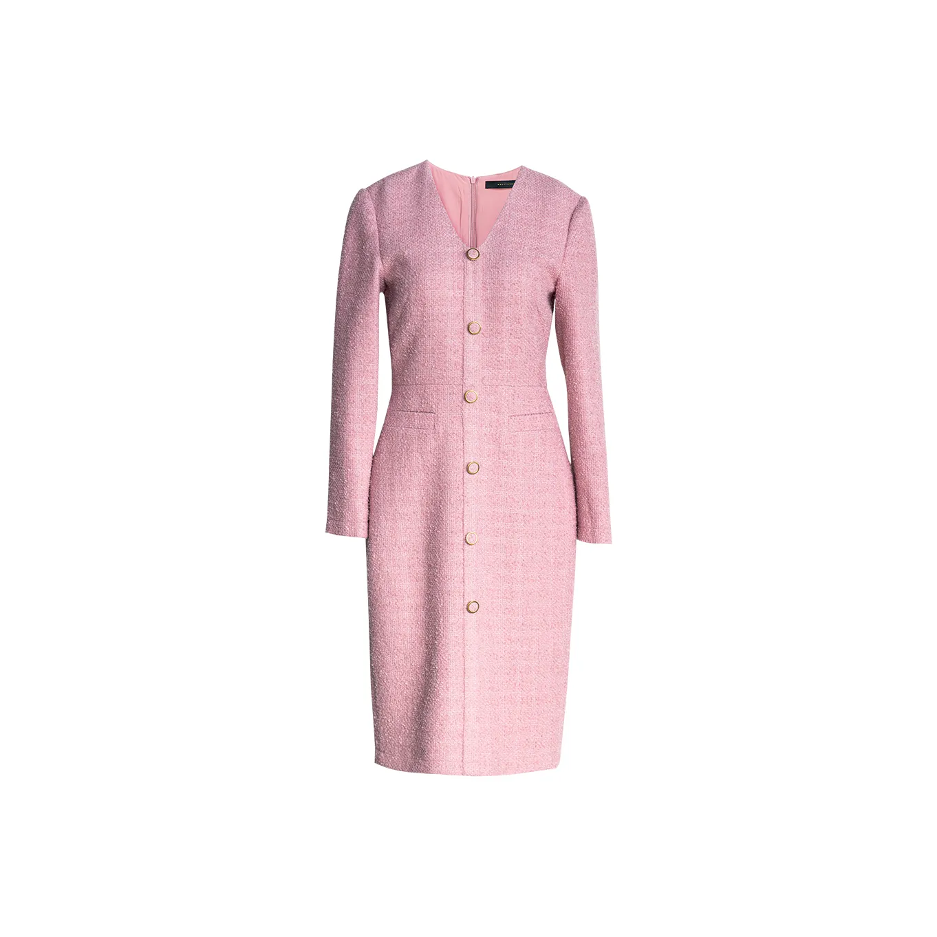 ROEYSHOUSE Long Sleeved Dresses Women's Pink