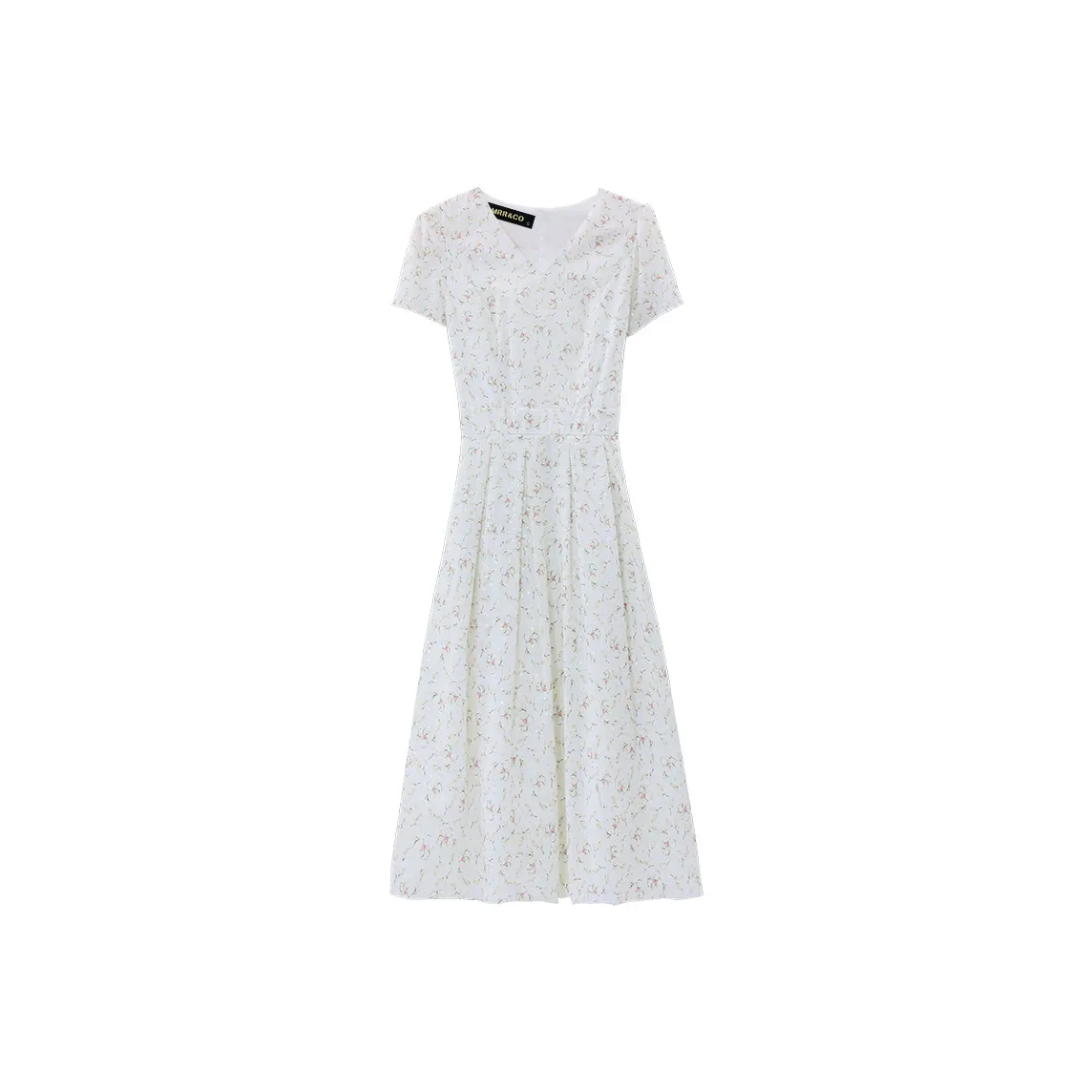 MRR&CO. Short Sleeved Dresses Women's White