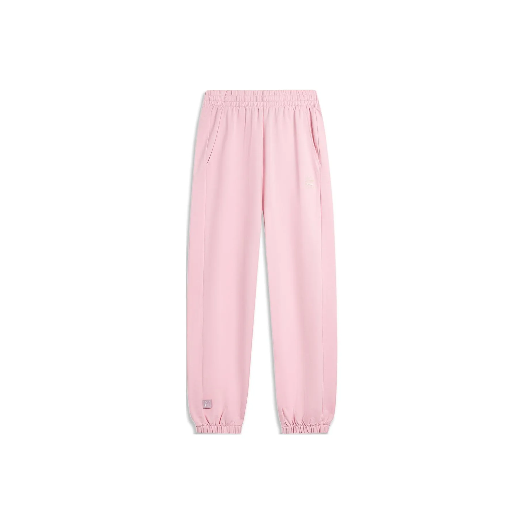 LiNing Sports Life Collection Knitted Sweatpants Women's Sheer Pink B Regular