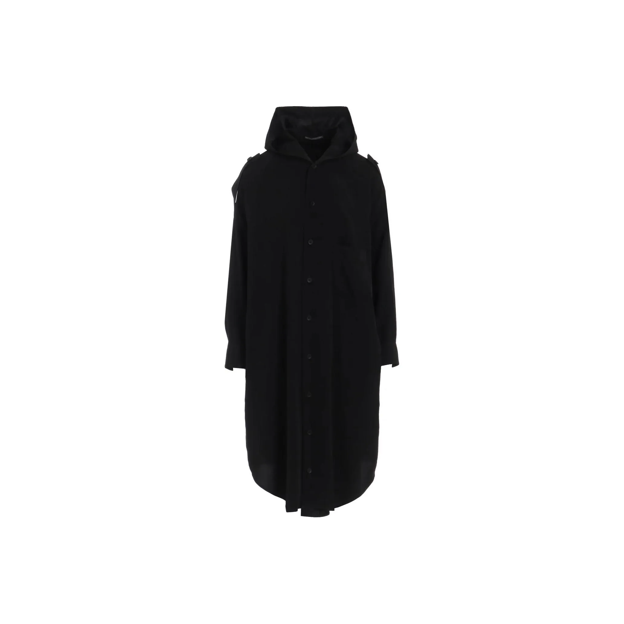 Yohji Yamamoto Hooded Midi Dress