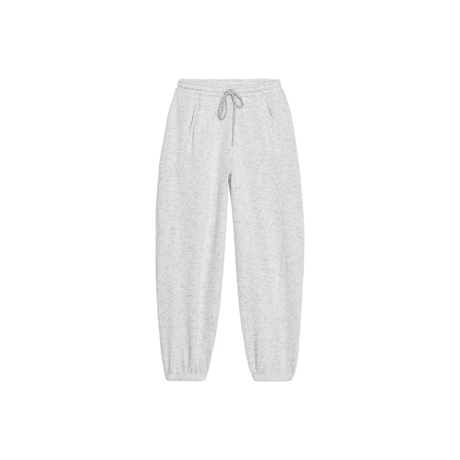 ZARA Knitted Sports Pants Women's Zebra Print Gray