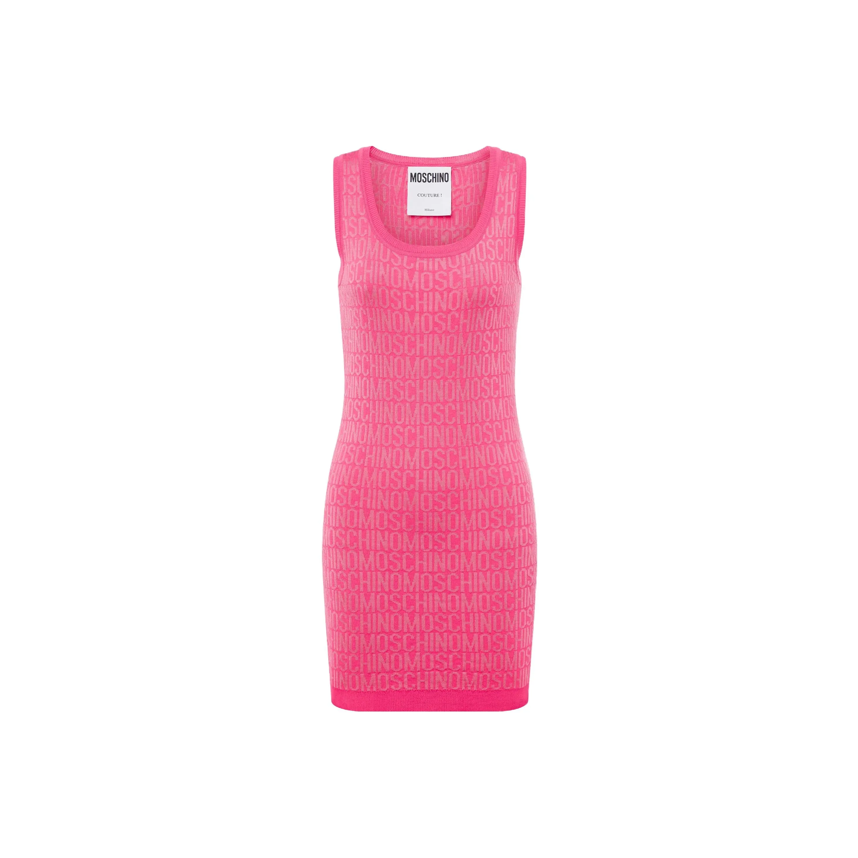 MOSCHINO Sleeveless Dresses Women's Fuchsia