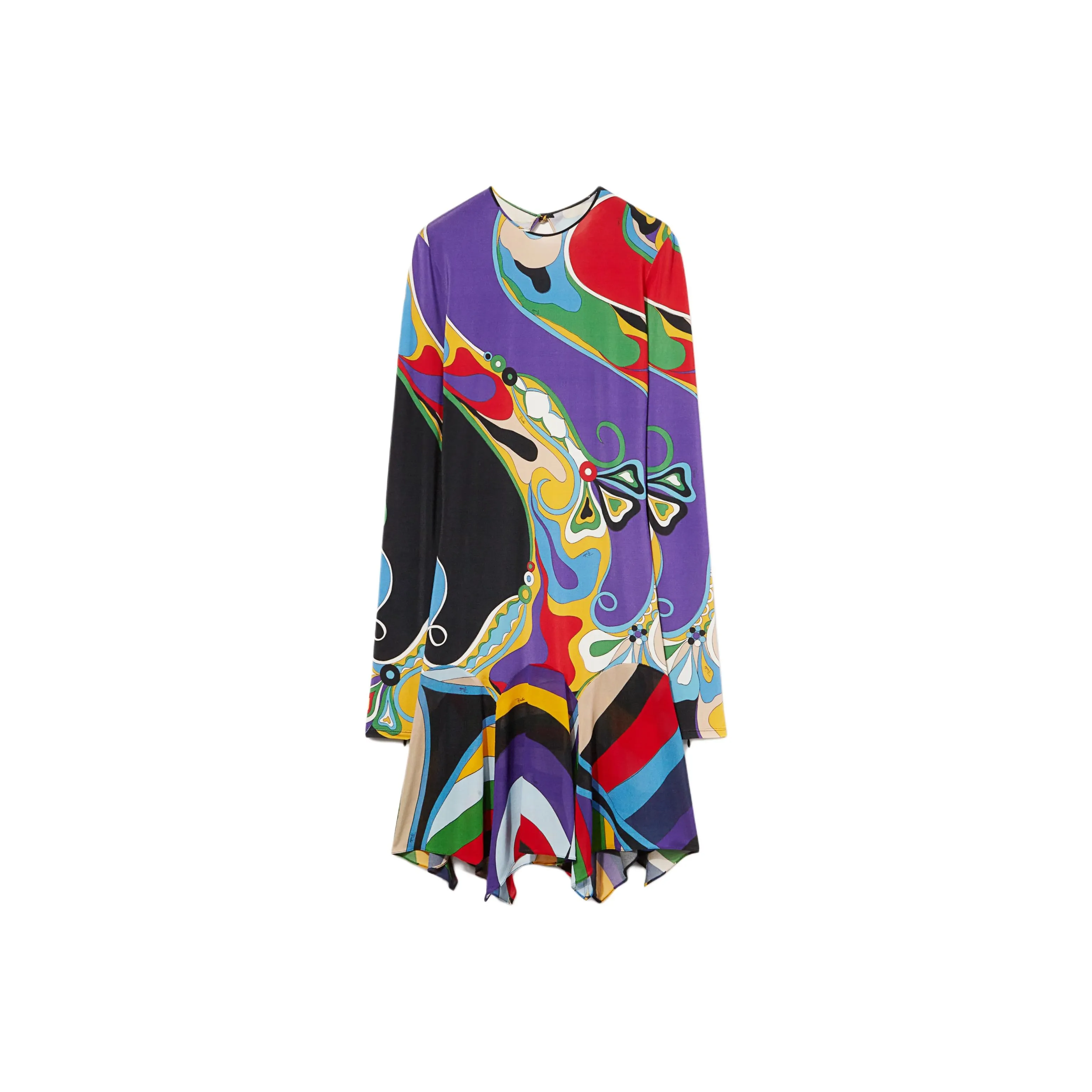 Pucci Orchidee print Mini Dress