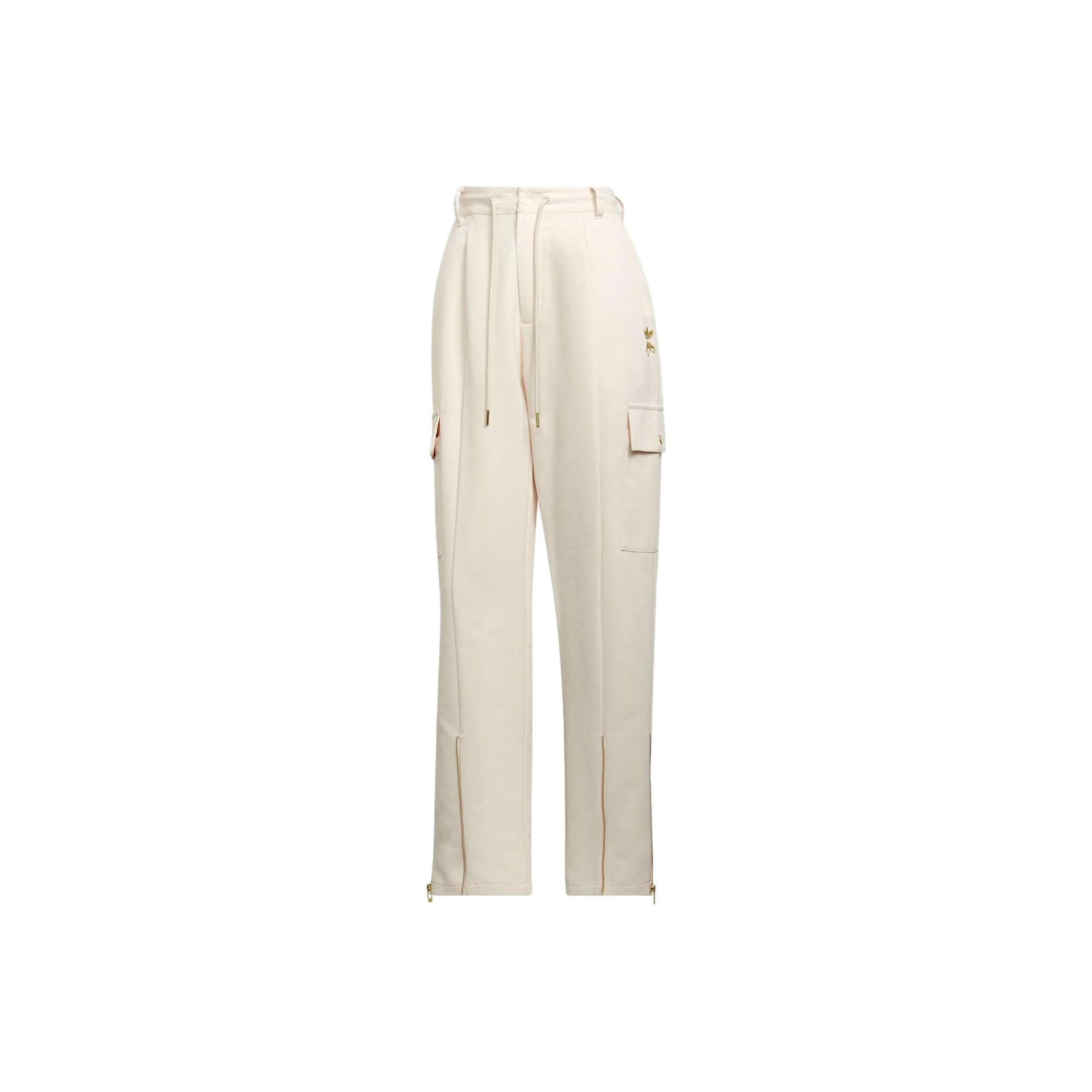 Adidas Originals CARGO PANTS Knitted Sweatpants Women's Ecru