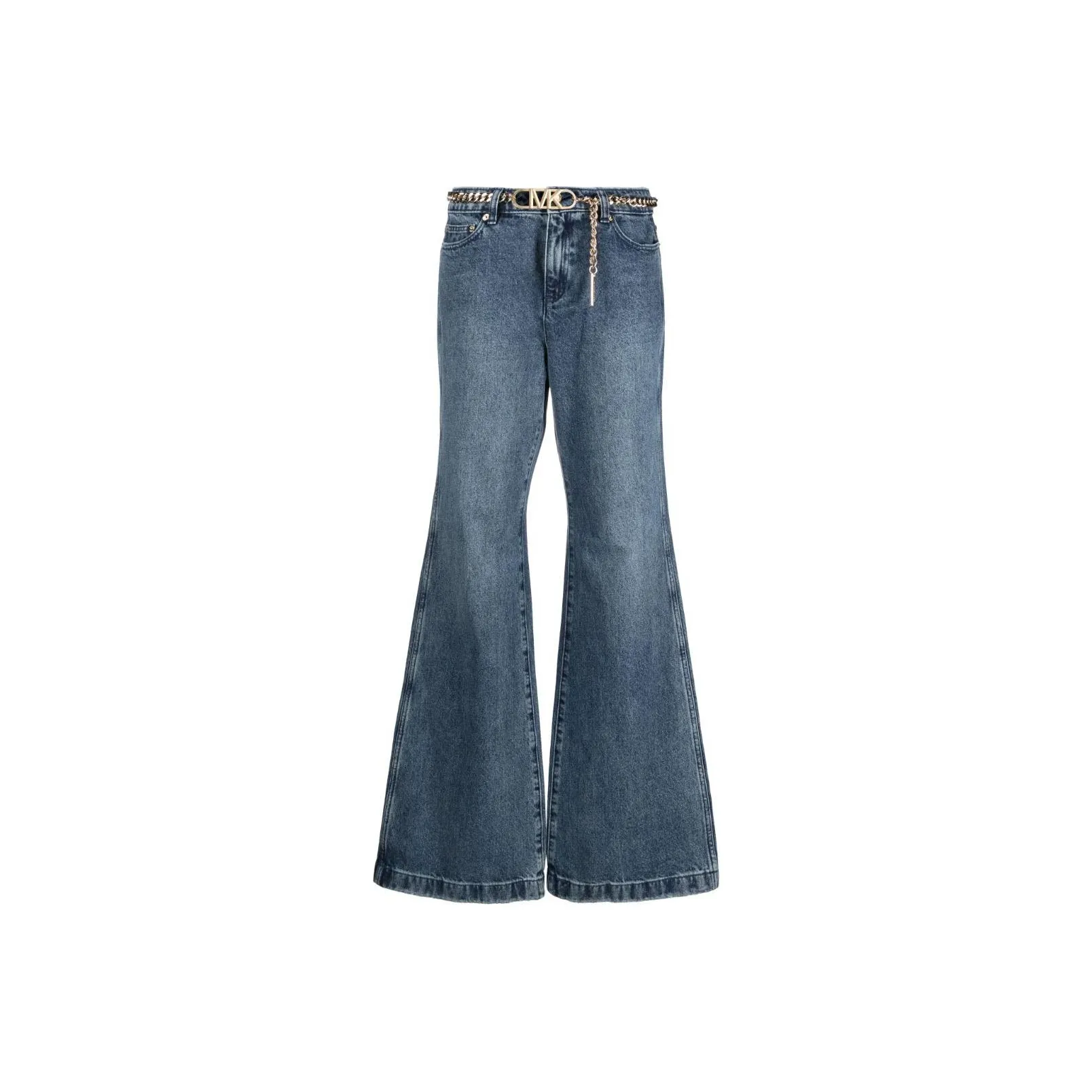 MICHAEL MICHAEL KORS Belted Flared Jeans