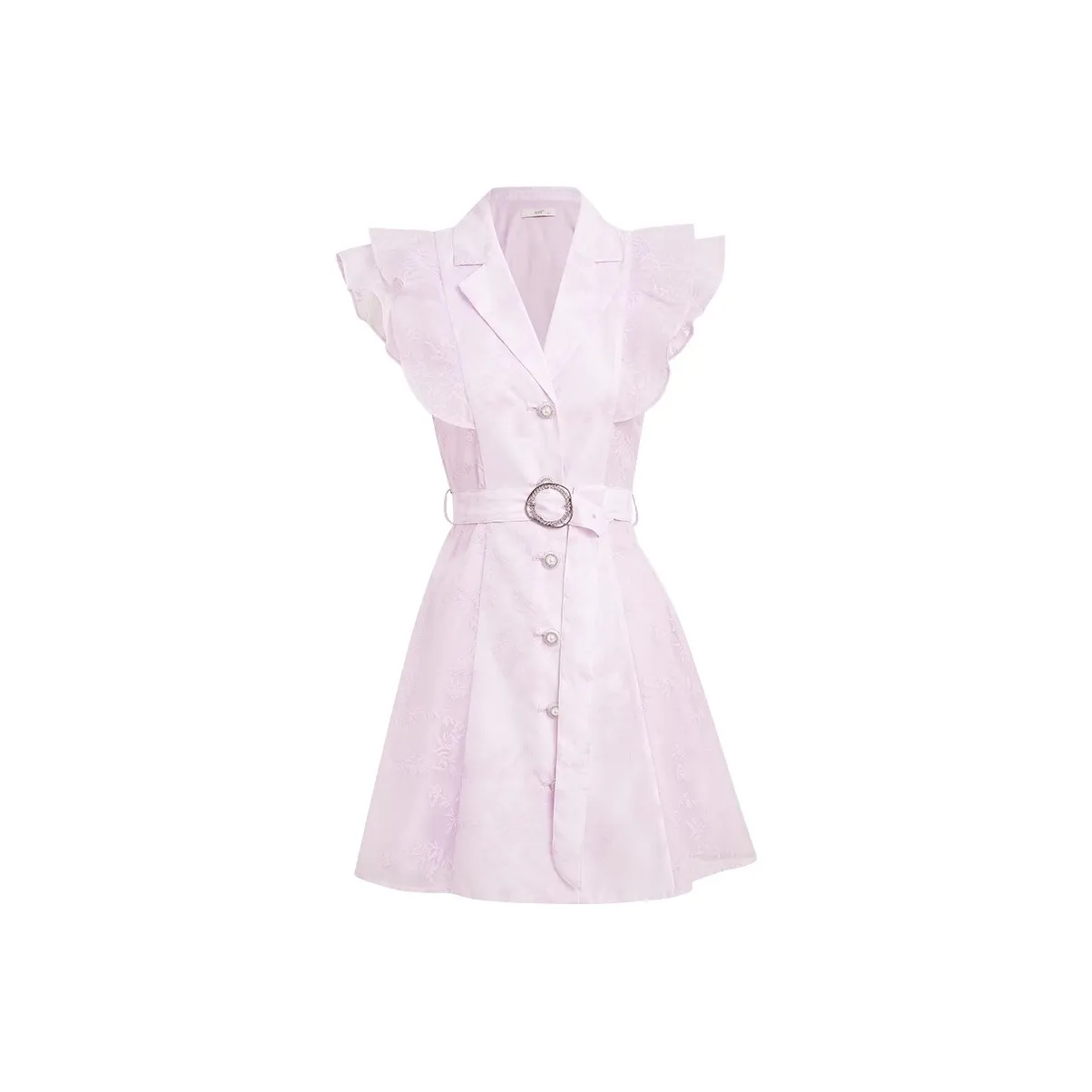 AUI Short Sleeved Dress Women's Purple