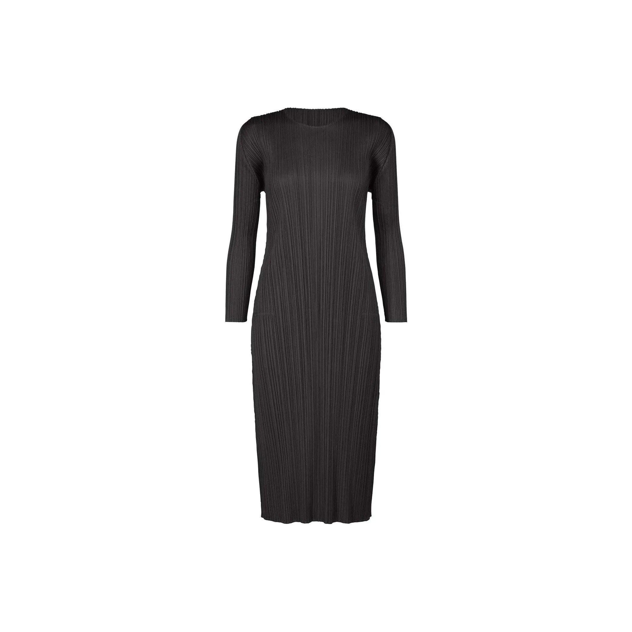 PLEATS PLEASE ISSEY MIYAKE FW24 Long Sleeved Dresses Women's Black