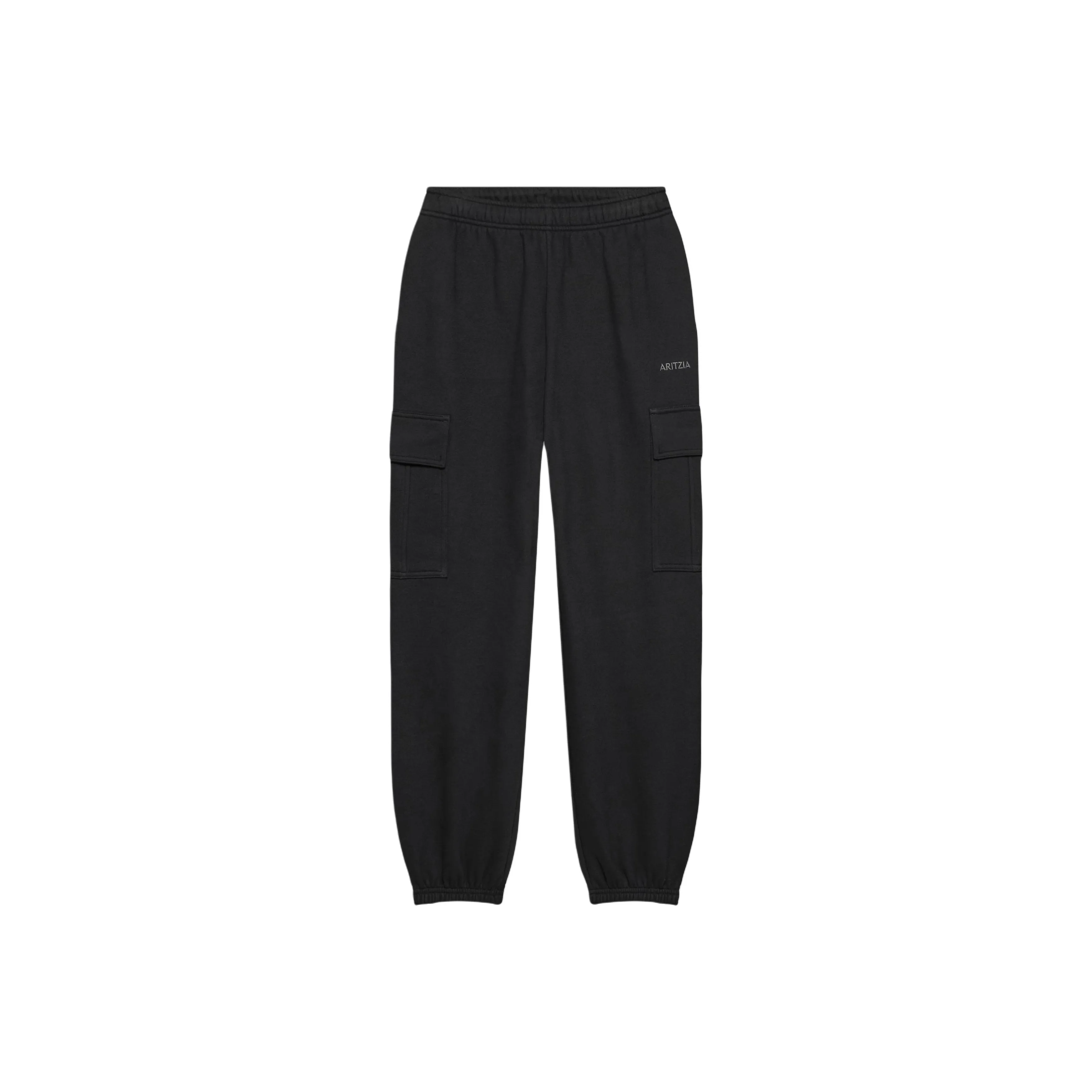 ARITZIA Cozy Sweatfleece Новый Mega CargoTM Jogger Брюки карго Женские Черный