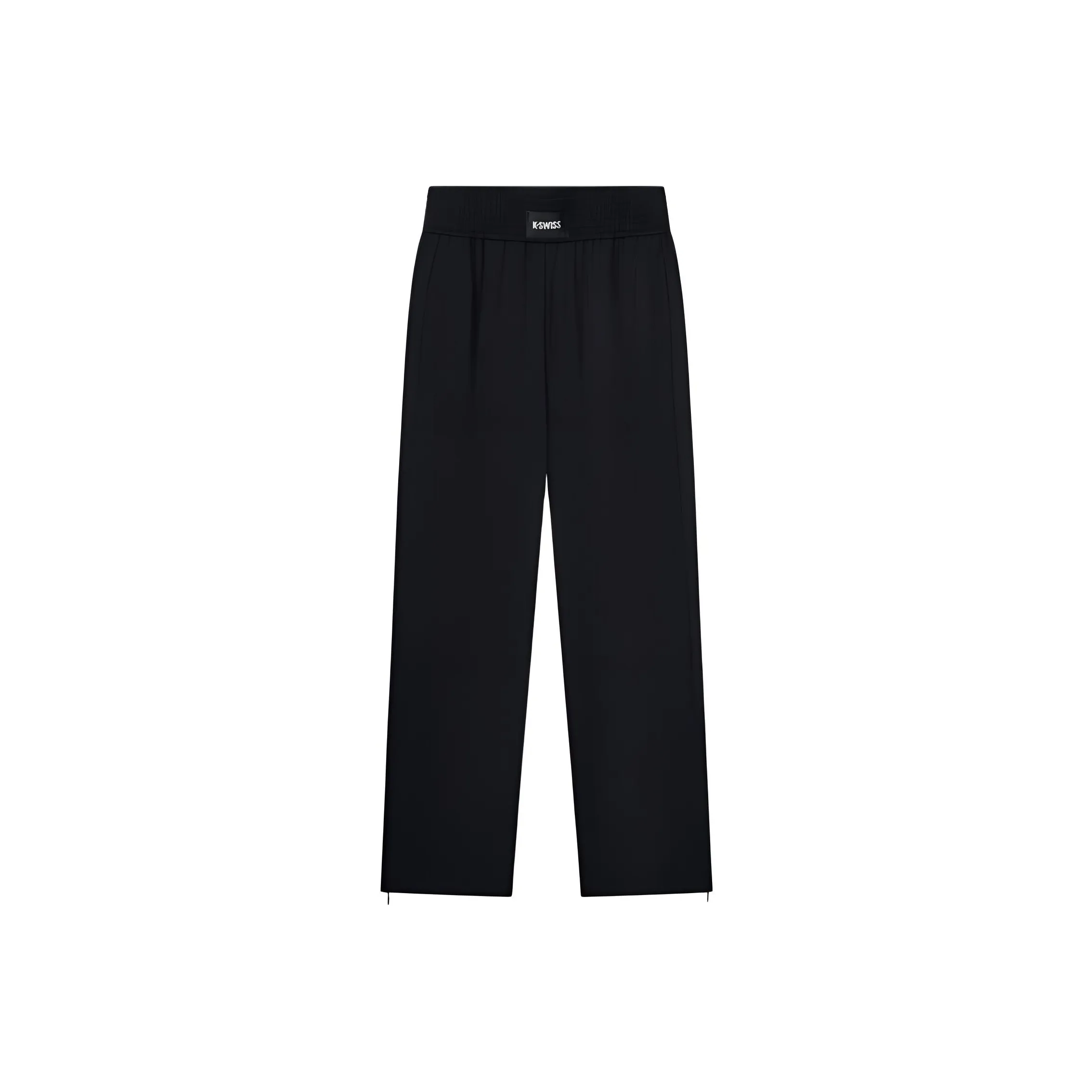 KSWISS Вязаные тренировочные брюки женские глубокий черный