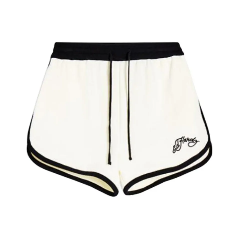 Ed Hardy SS24 Повседневные шорты женские цвет слоновая кость