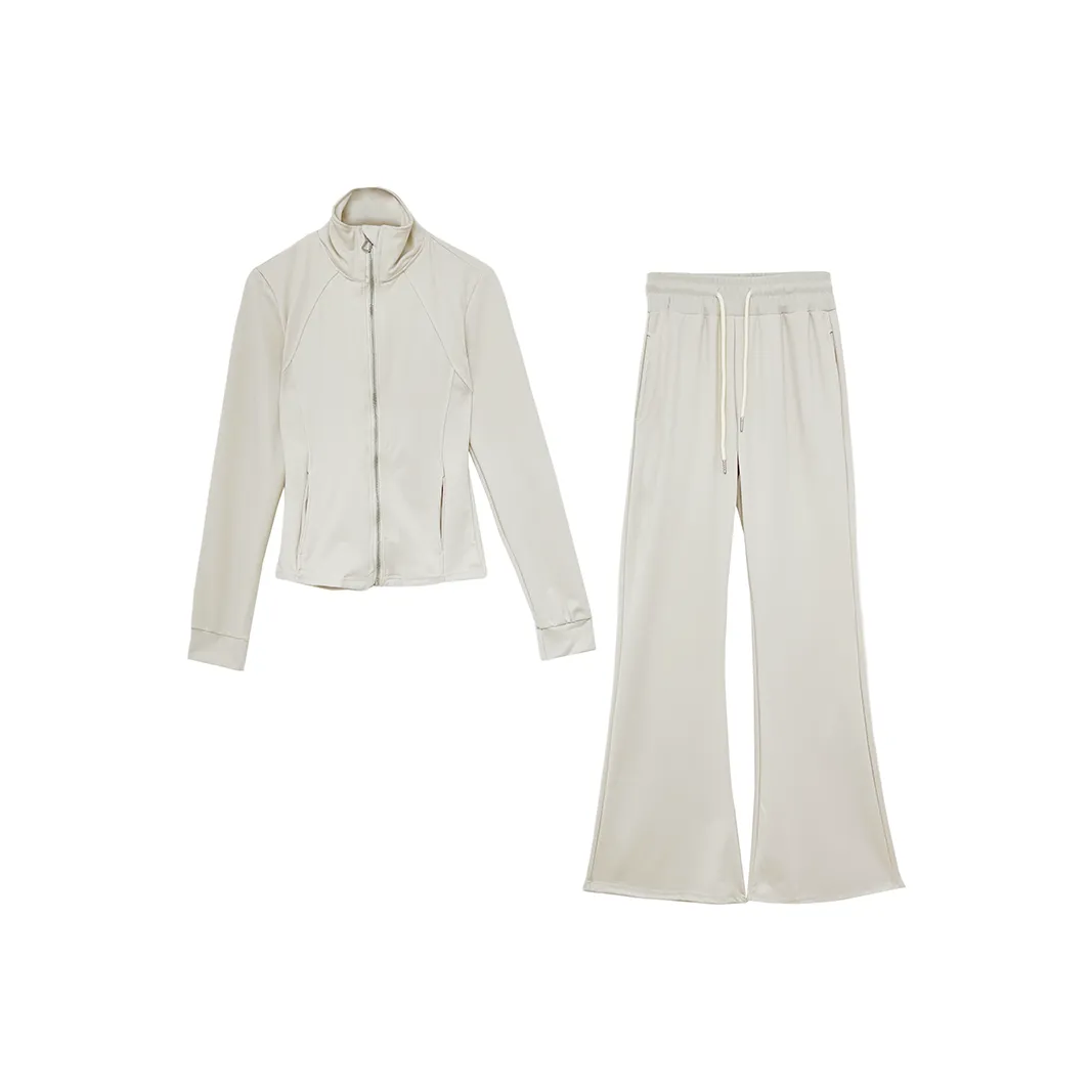 Icicofficial Повседневный костюм женский цвет экрю