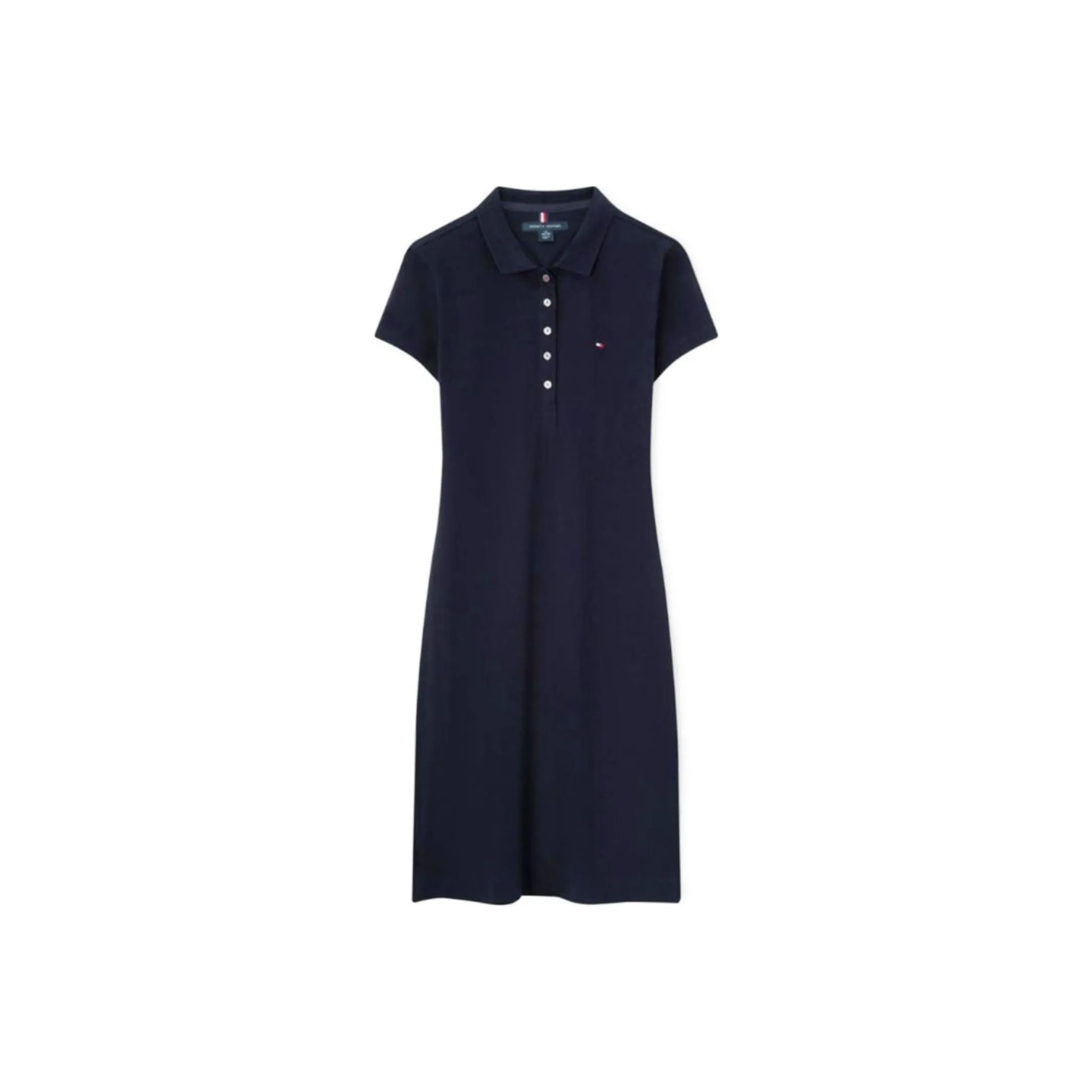 Tommy Hilfiger Короткий рукав Платье Женское Темно-синий
