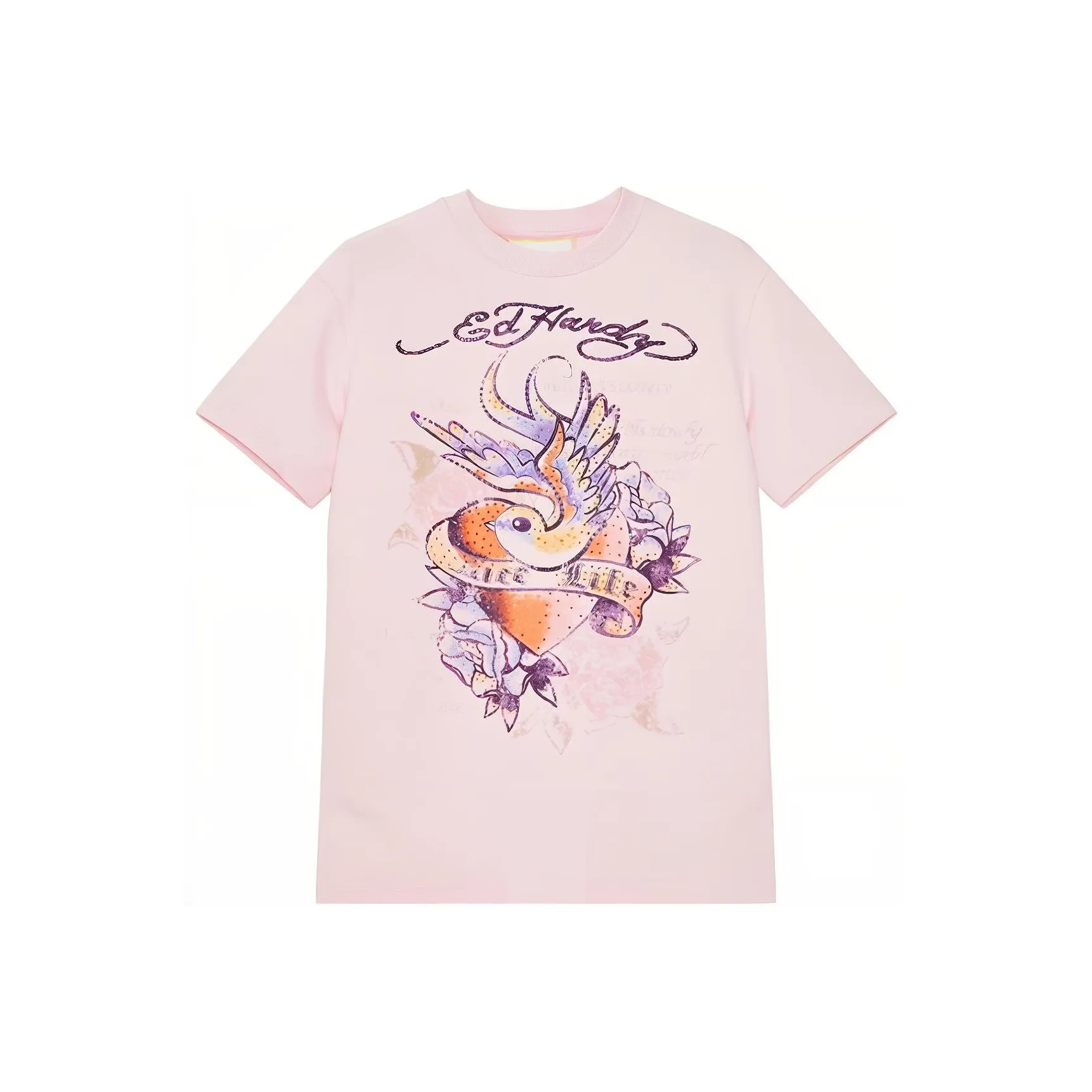 Ed Hardy SS24 Short Sleeved Dresses Women's Camellia Rose