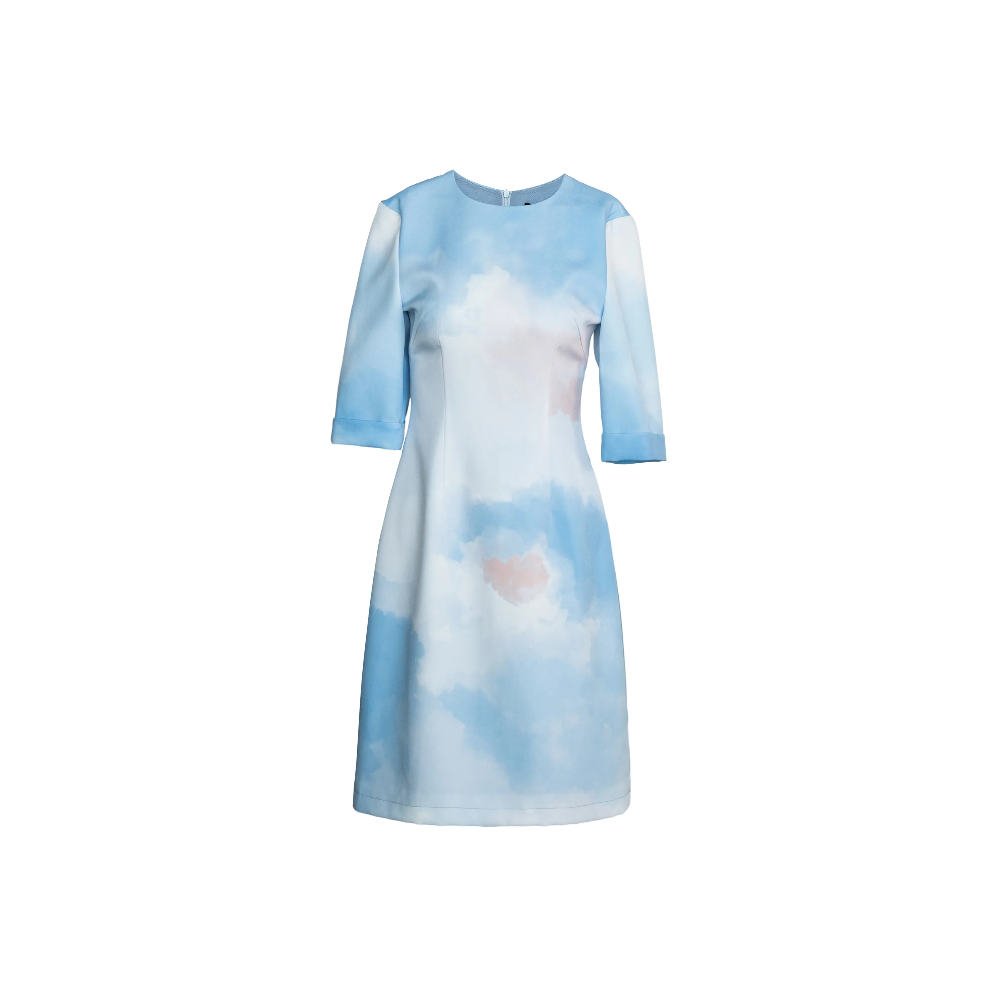 ROEYSHOUSE Short Sleeved Dresses Women's Light Blue