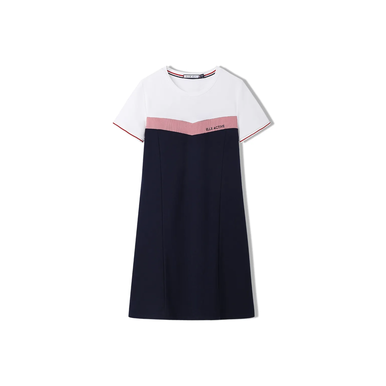 Elle Active Short Sleeved Dresses Women's Navy Blue
