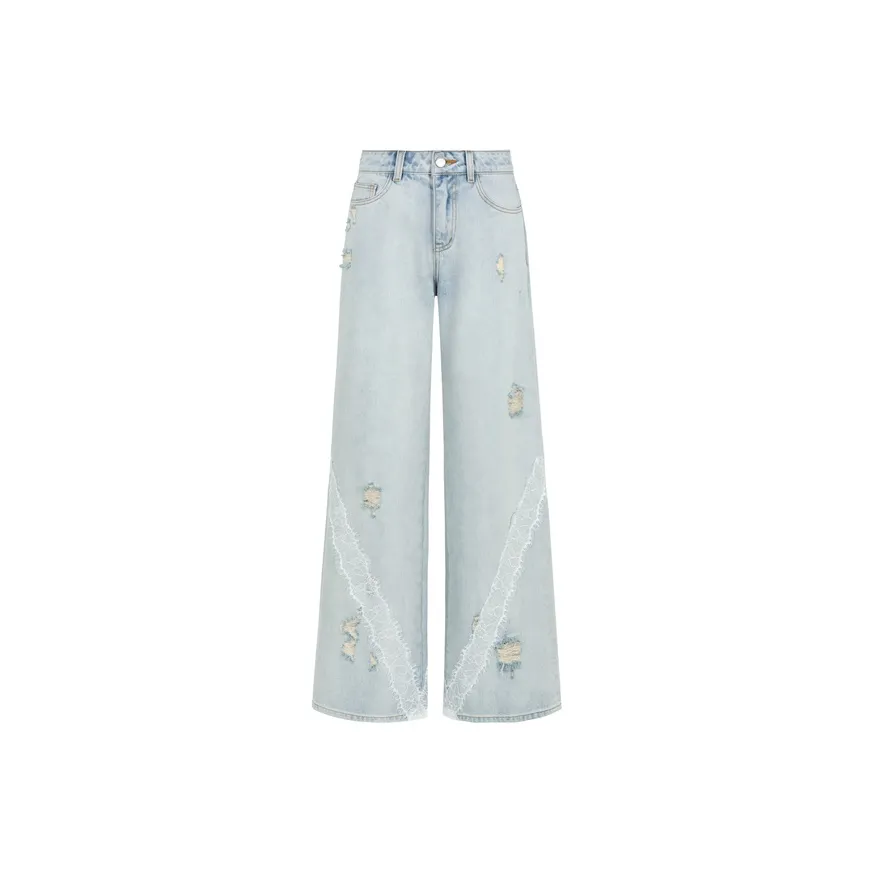 Three Quarters Джинсы Женские Синие