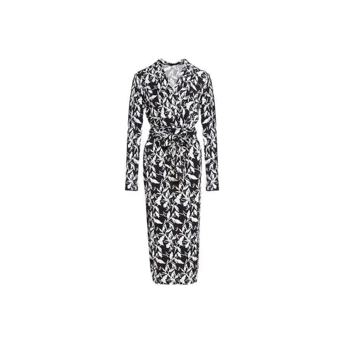 BESIONIA SS23 Long Sleeved Dresses Women's Black And White Pattern