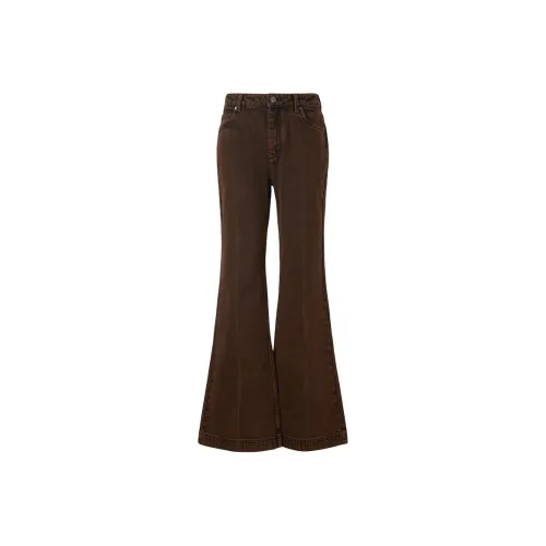 VVNK JANE PLUS Темные кофейные женские джинсы