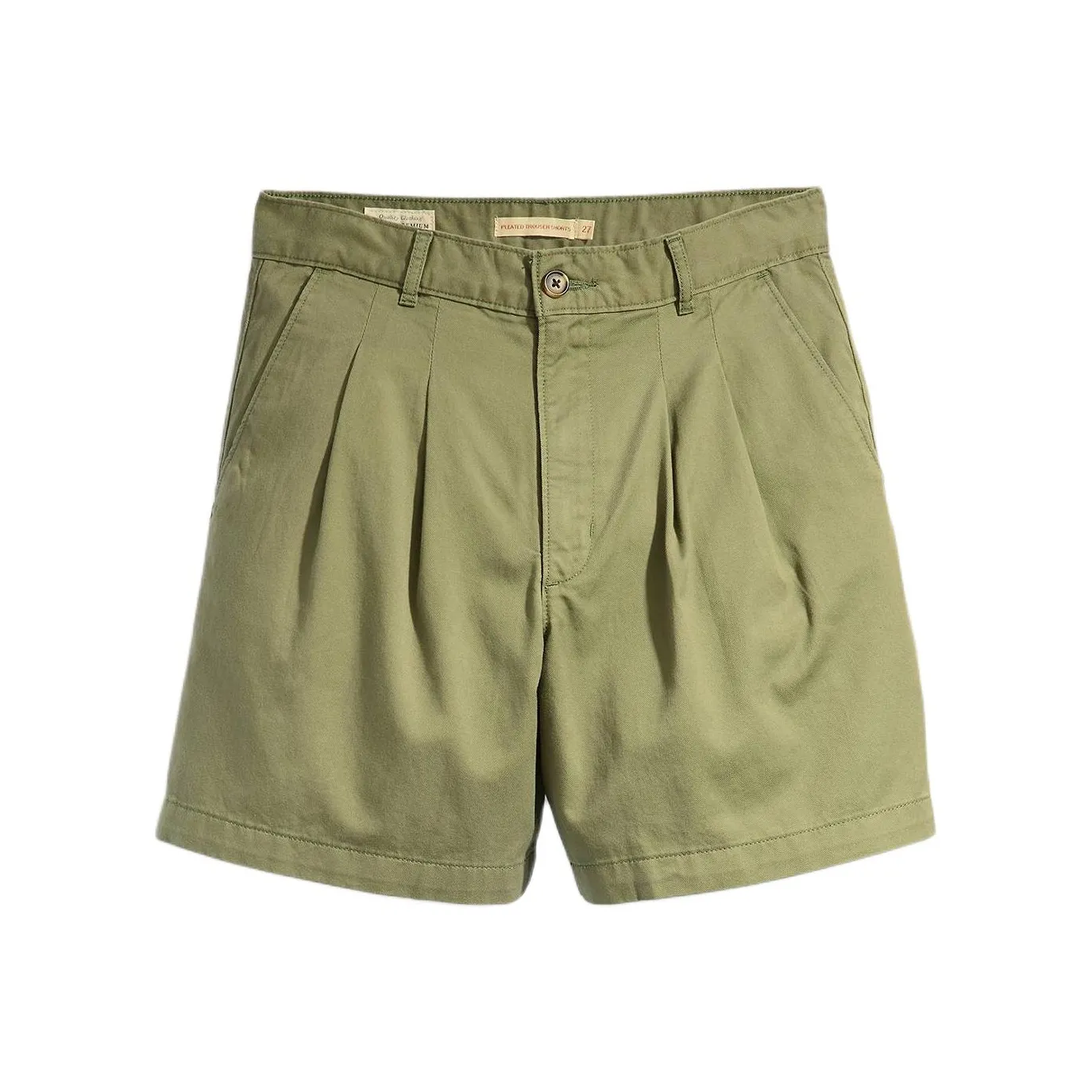 Levi's Pleat detail Twill Shorts