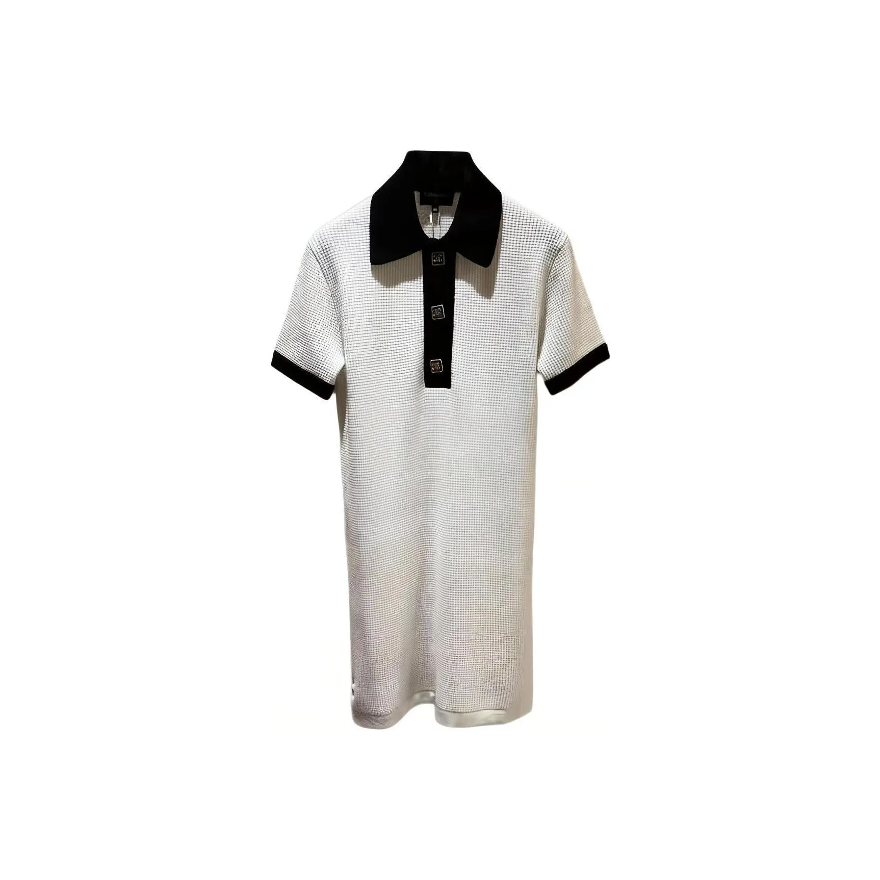 CHANEL 23 Fall Winter New Arrivals Dress Women's White
