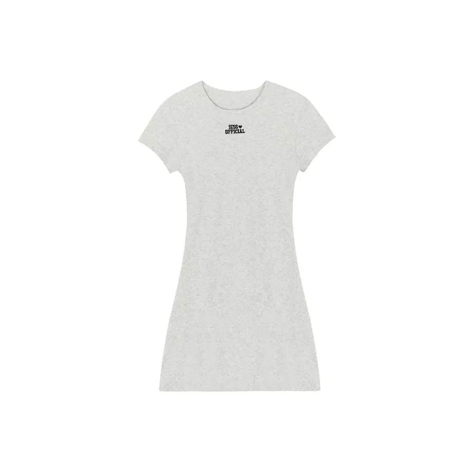 MDLILA Короткий рукав Платье Женское Изображение Цвет