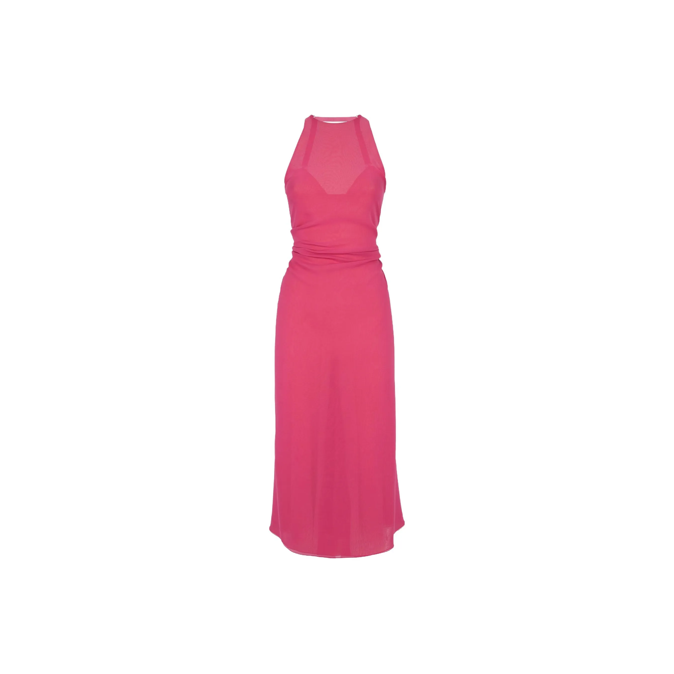 FENDI Sleeveless Georgette Dress