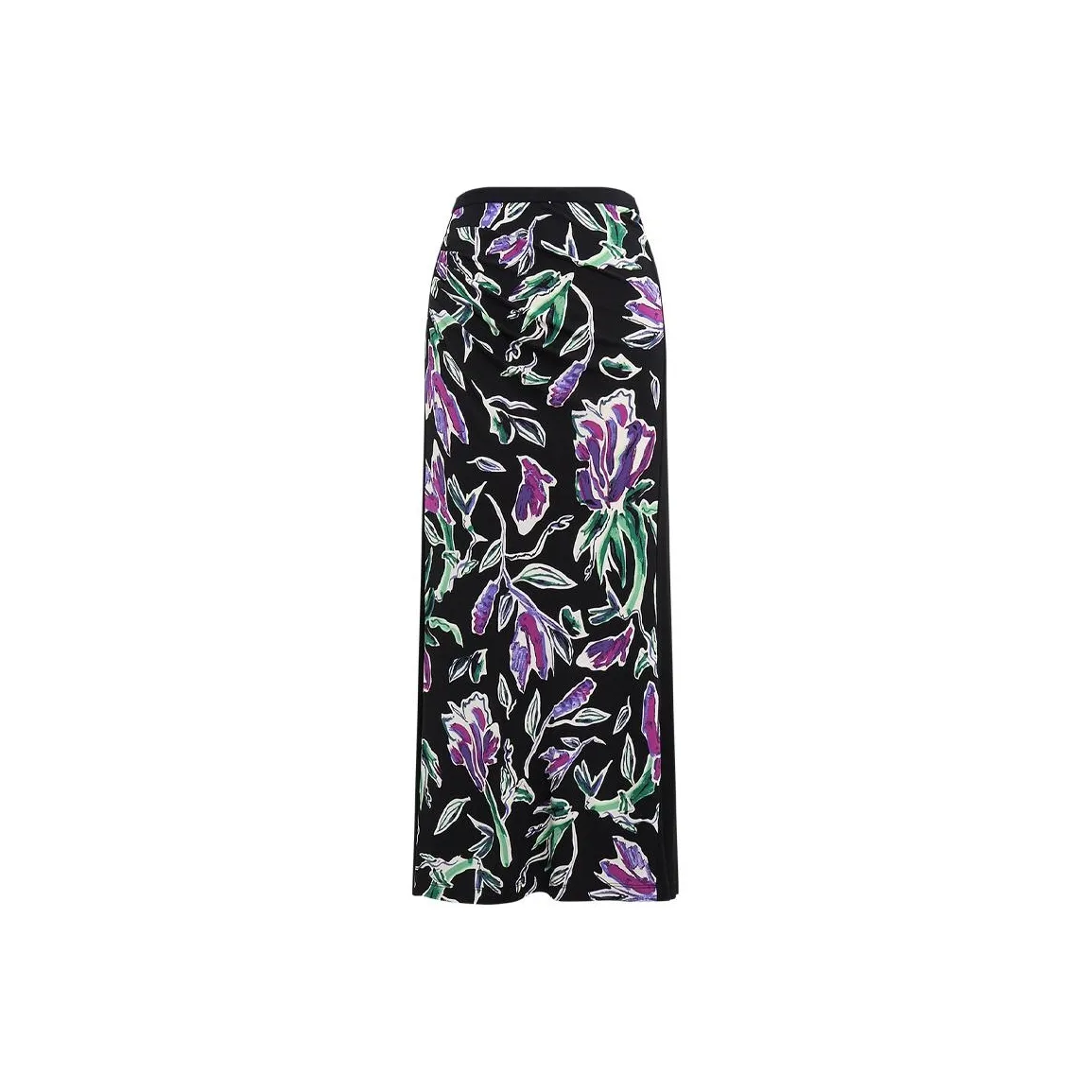 DVF Diane Von Furstenberg FW24 KNIT Длинная Юбка Женская Черная