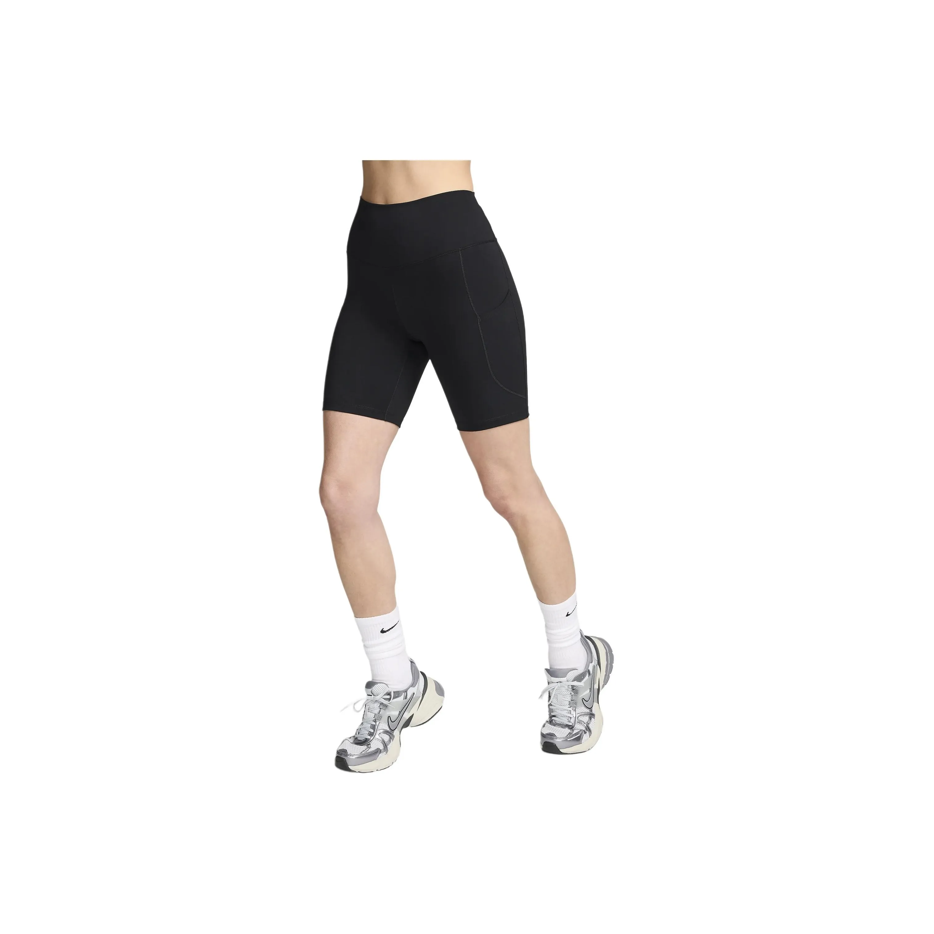 Nike One Women's High Waisted 8' Biker Shorts With Pockets