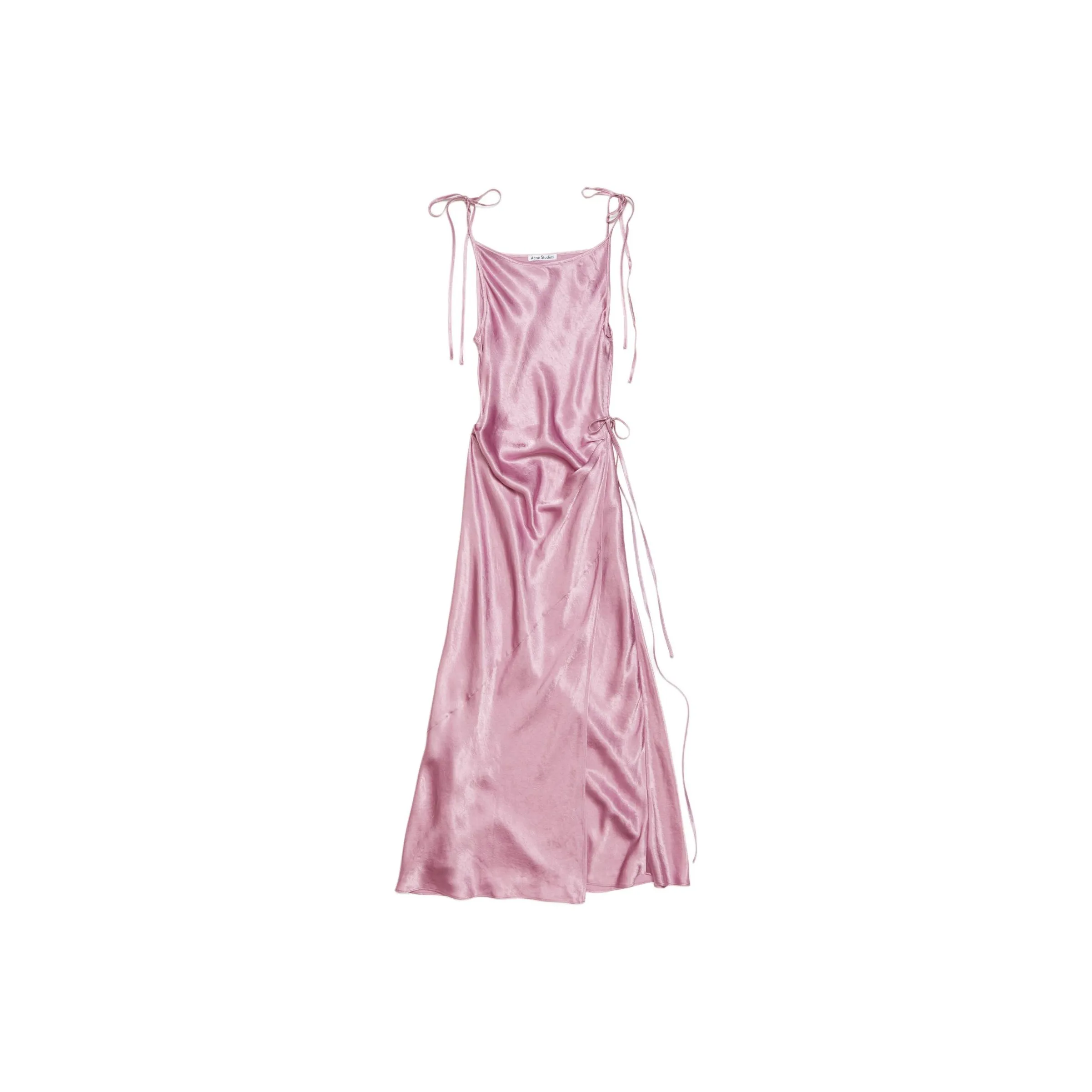 Acne Studios Crinkled Satin Dress