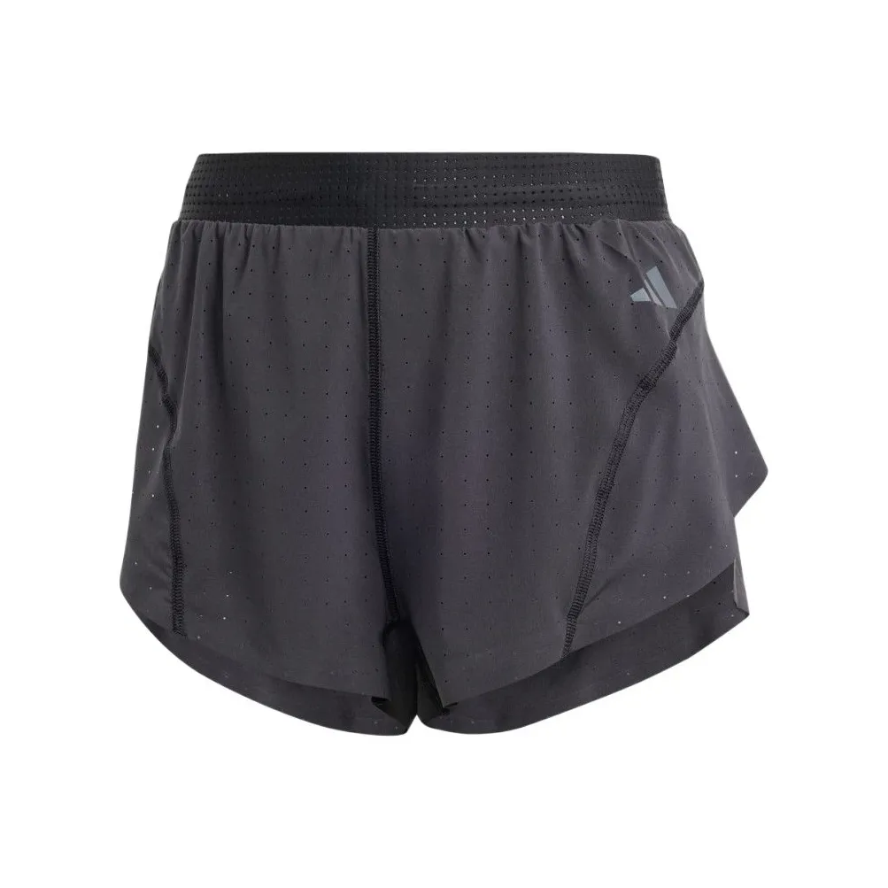 Adidas Adizero Бег Split Шорты Повседневные Женские Черные