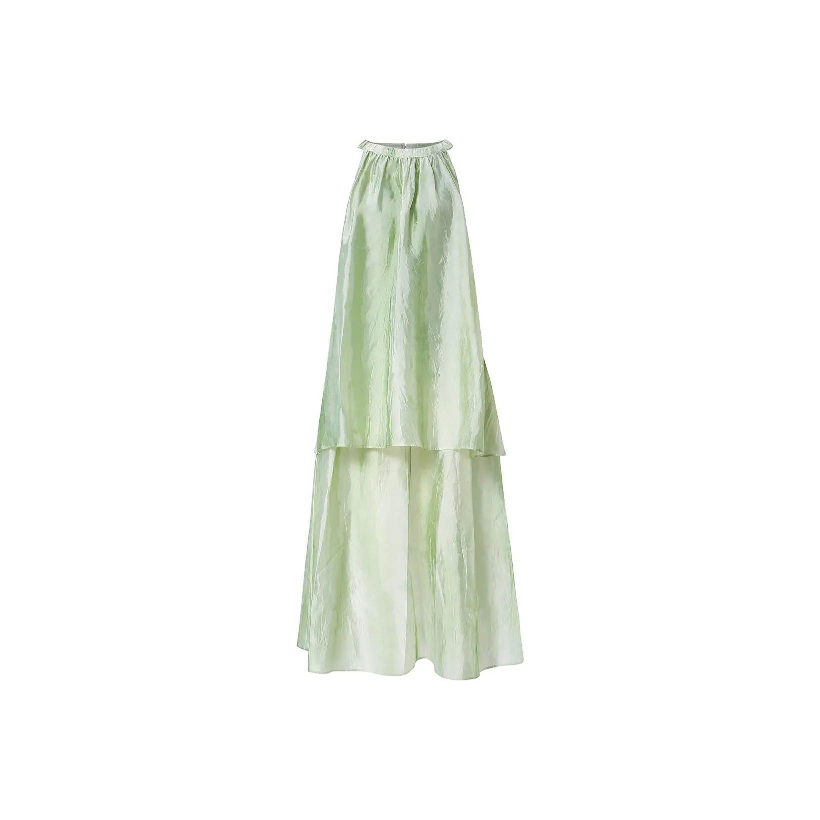 Self Who Без рукавов Платье Женское Лайм