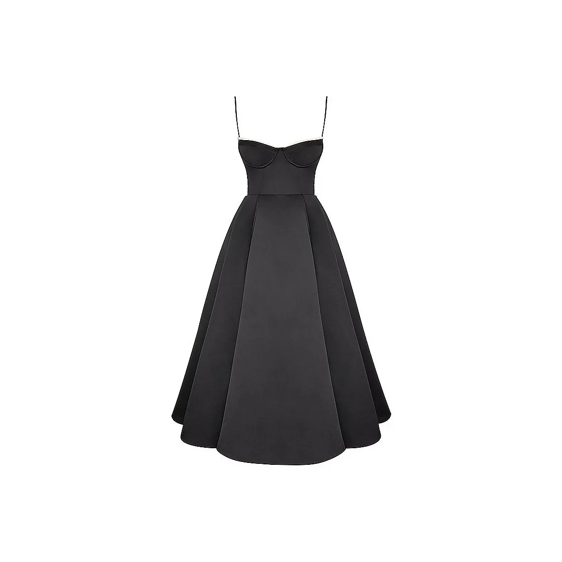 HOUSE OF CB MADEMOISELLE Slip Dress Women's BLACK/Black