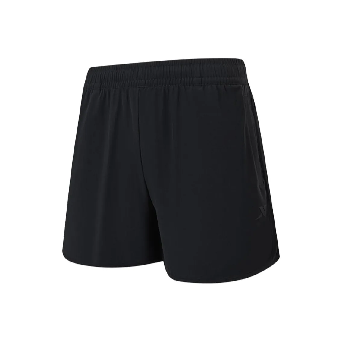 XTEP Variety Training Collection Casual Shorts Women's Jet Black/Pearl White