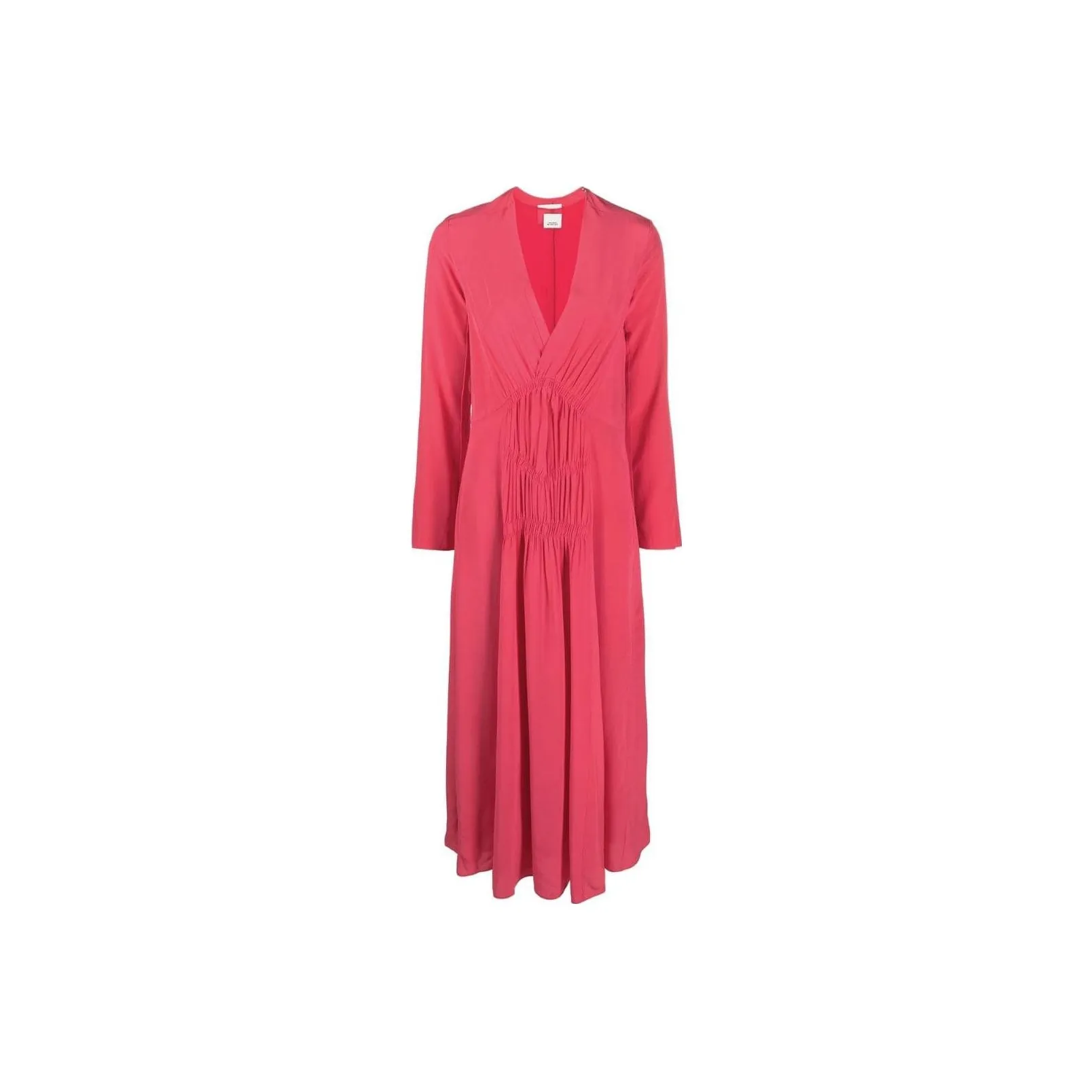 ISABEL MARANT Nemalia Ruched Midi Dress