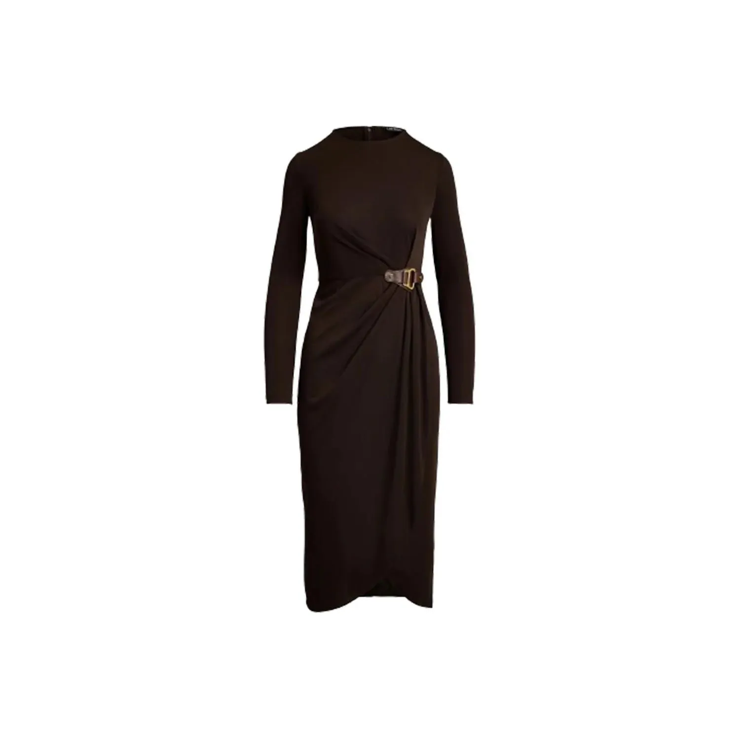 LAUREN RALPH LAUREN Long sleeve Belted Dress