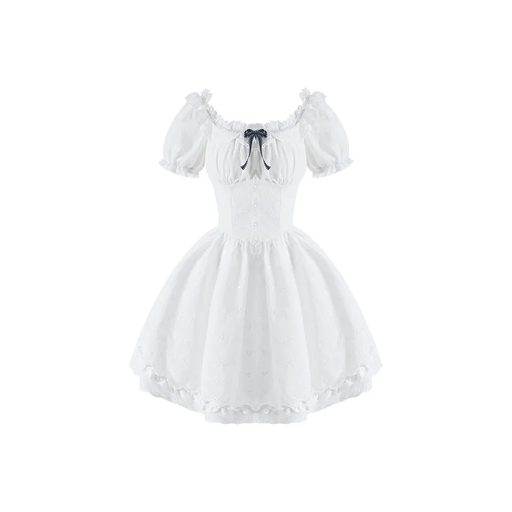 TASTILY Короткое платье с короткими рукавами женское