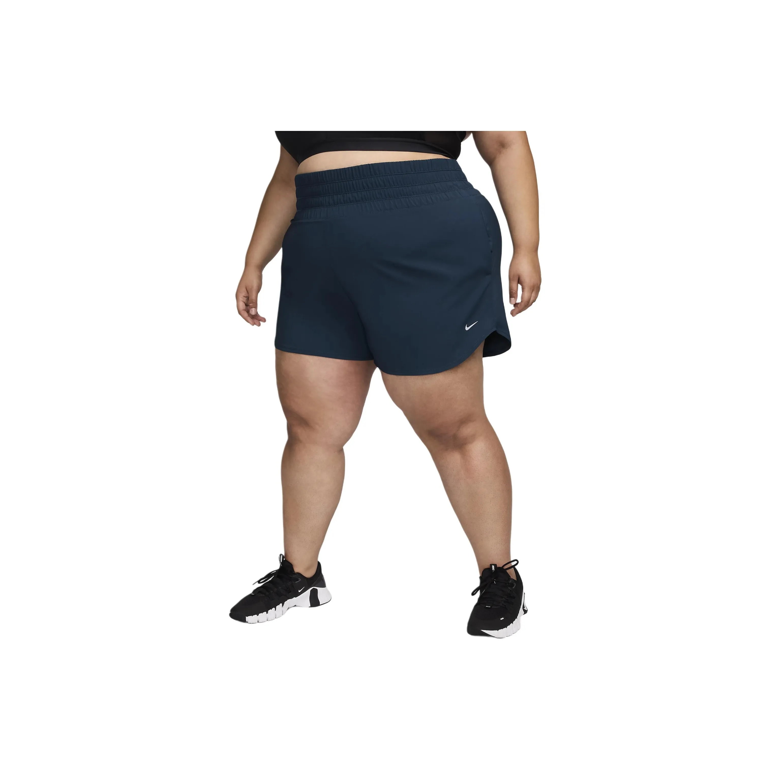 Nike Dri-FIT One Women's Ultra High-Waisted 3' Brief-Lined Shorts Plus Size