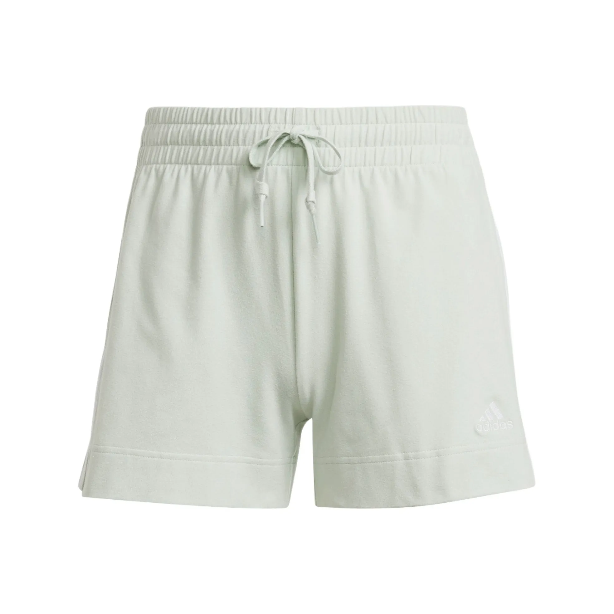 Adidas Essential Casual Shorts Women's Linen Green