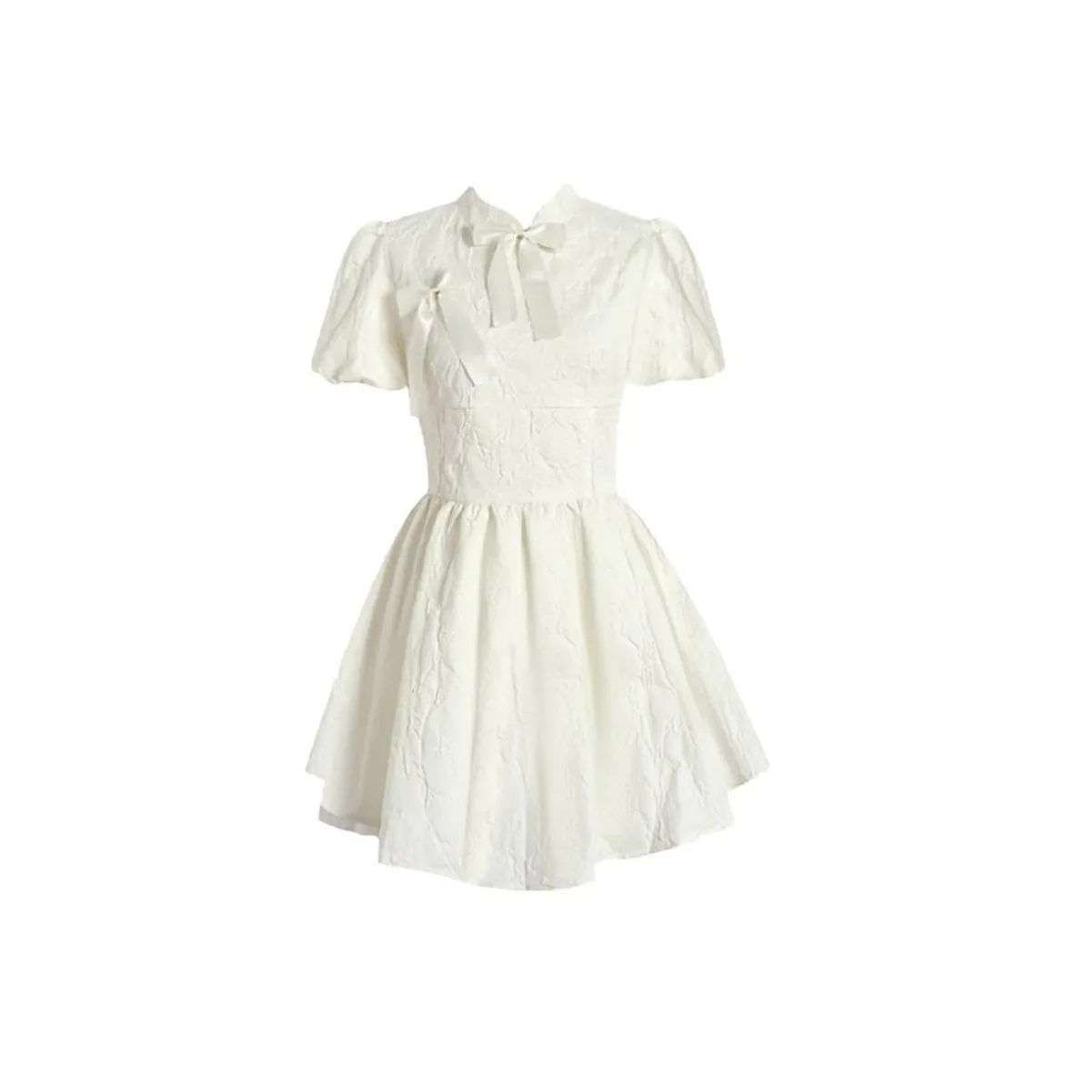 Incolore Короткий рукав платье Женское белое