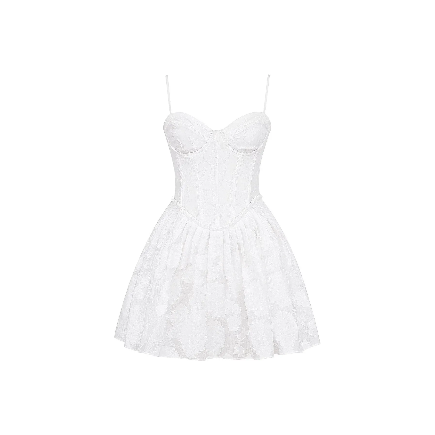 HOUSE OF CB NERISSA Slip Dress Women's White/White