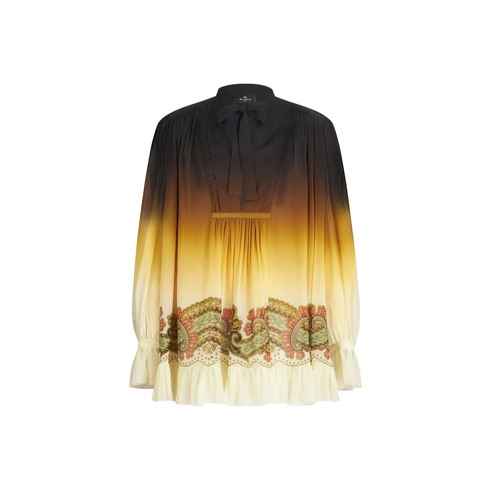 ETRO Paisley print Silk Shirtdress