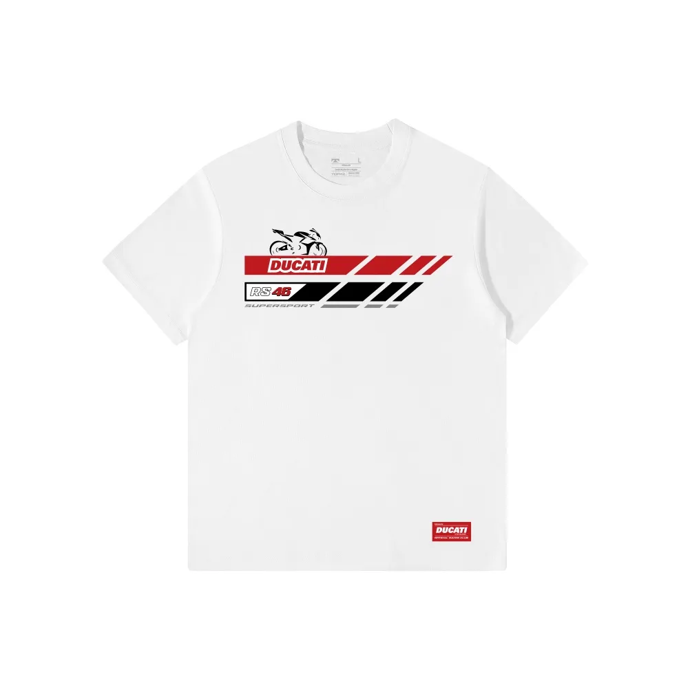 Топаз x Дукати T Рубашка Унисекс Белый