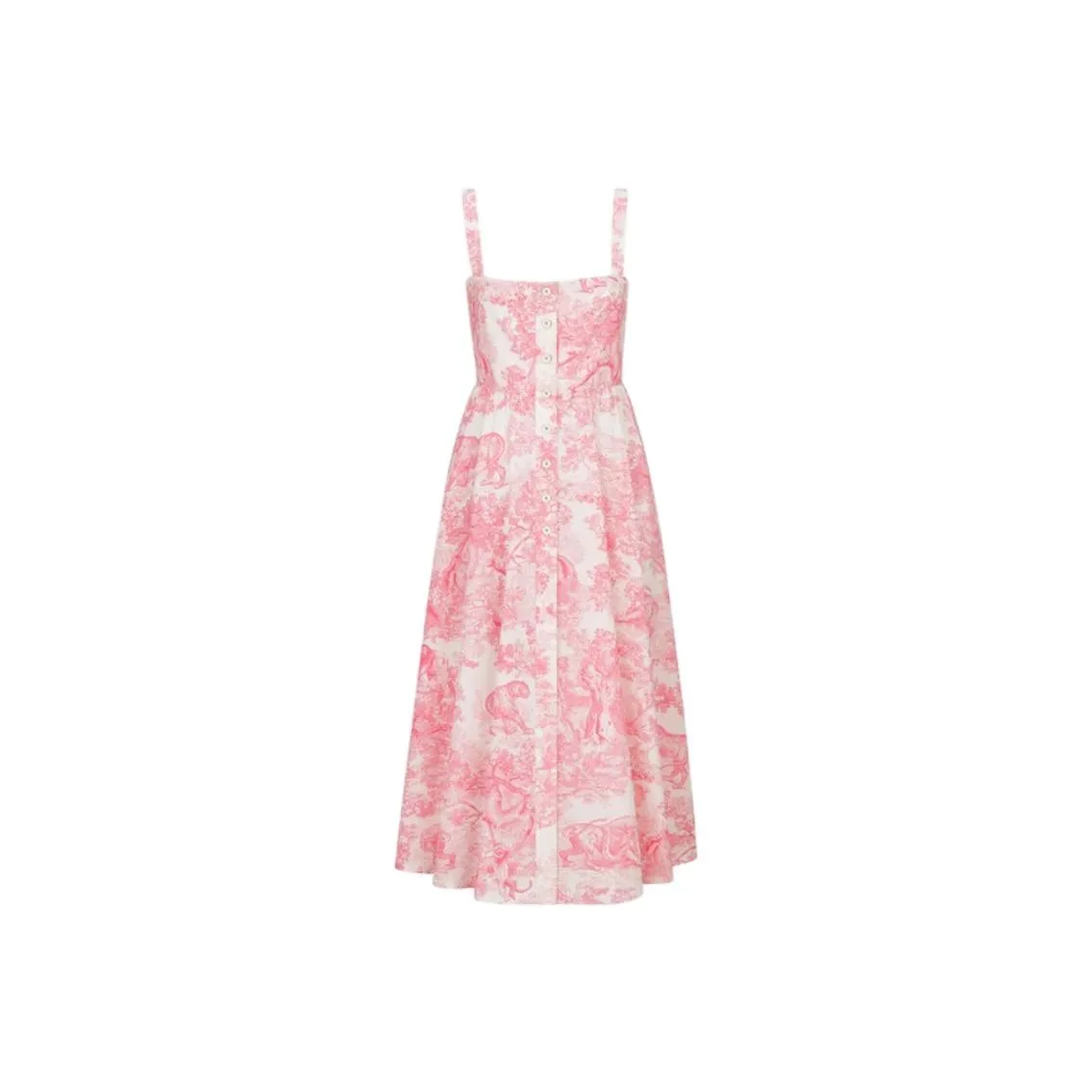 Christian DIOR All Over Printed Sleeveless Dress